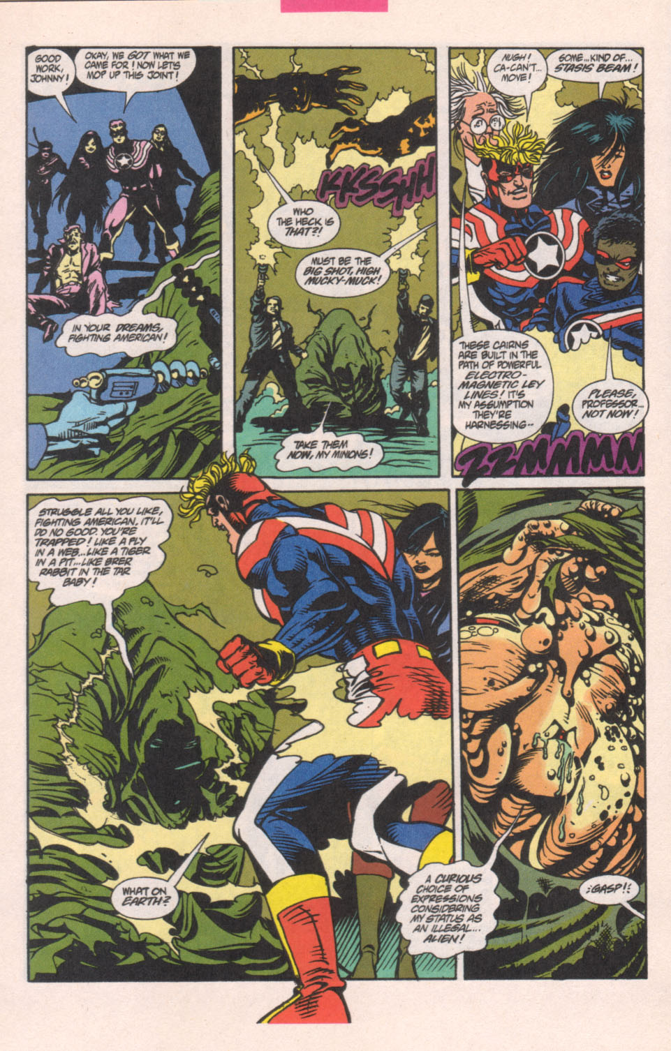 Read online Fighting American (1994) comic -  Issue #6 - 17