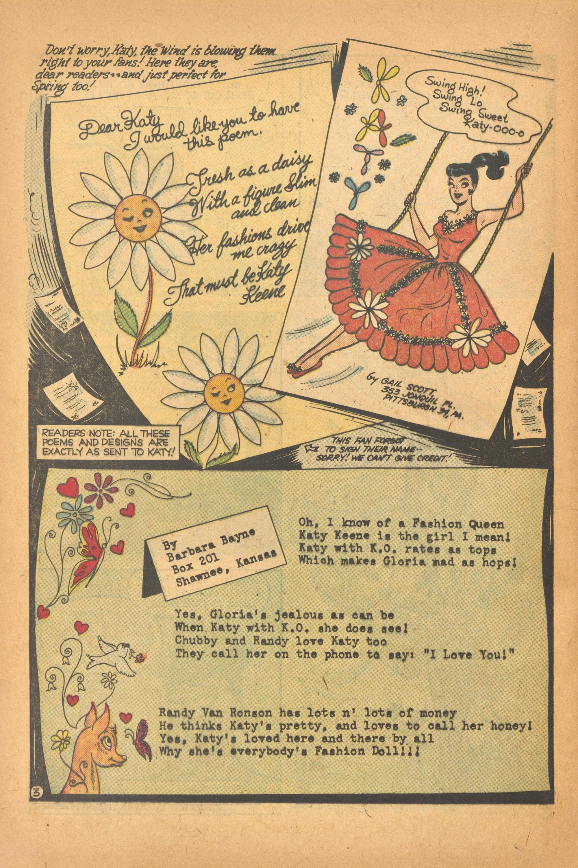 Read online Katy Keene Fashion Book comic -  Issue #20 - 24