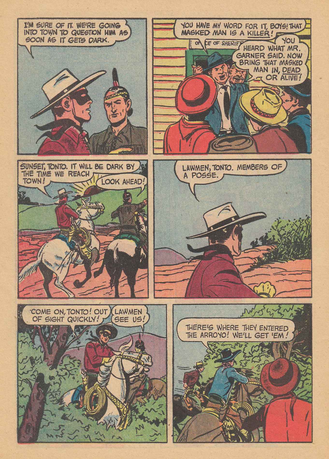 Read online The Lone Ranger (1948) comic -  Issue #20 - 18