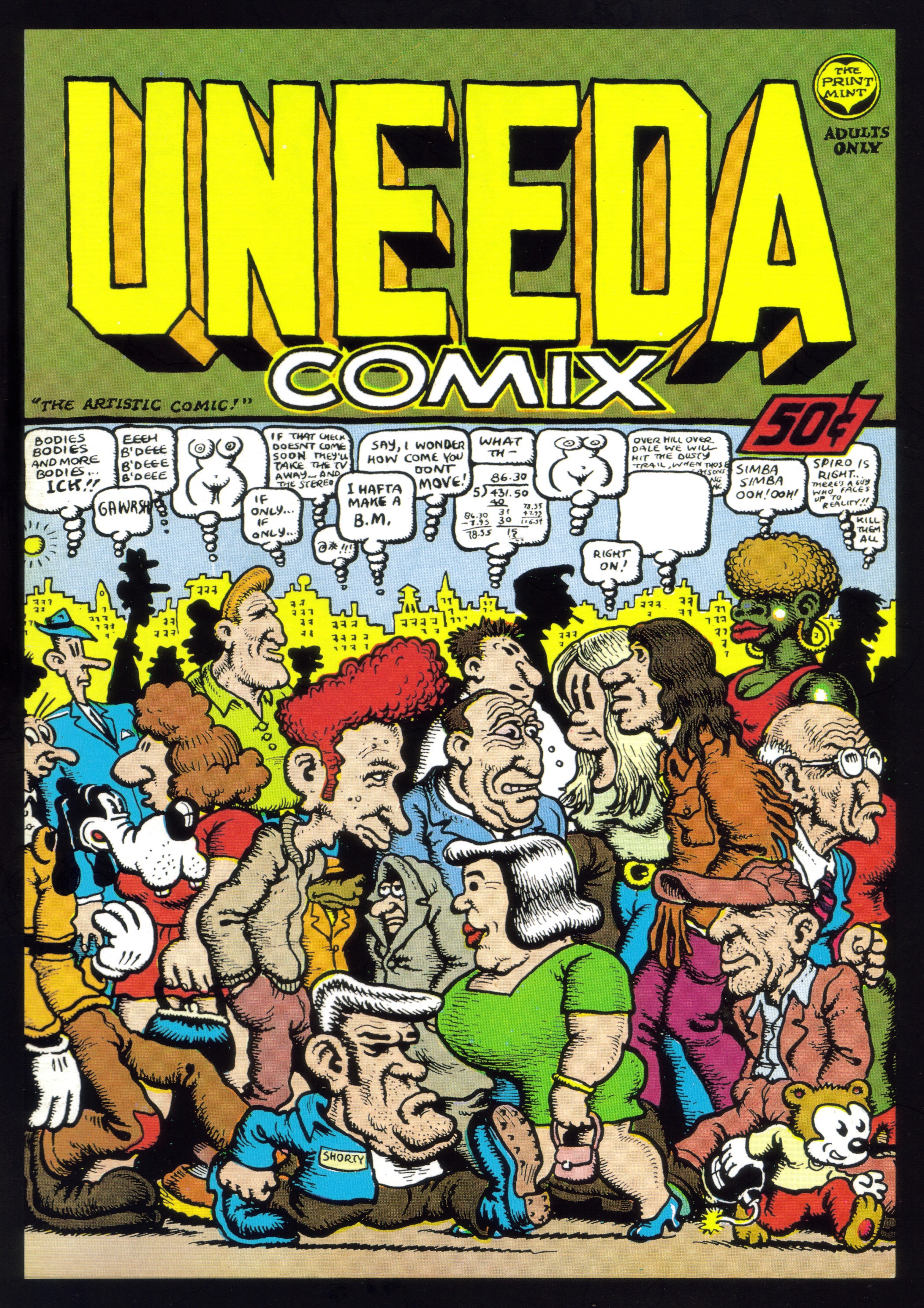 Read online The Complete Crumb Comics comic -  Issue # TPB 7 - 70