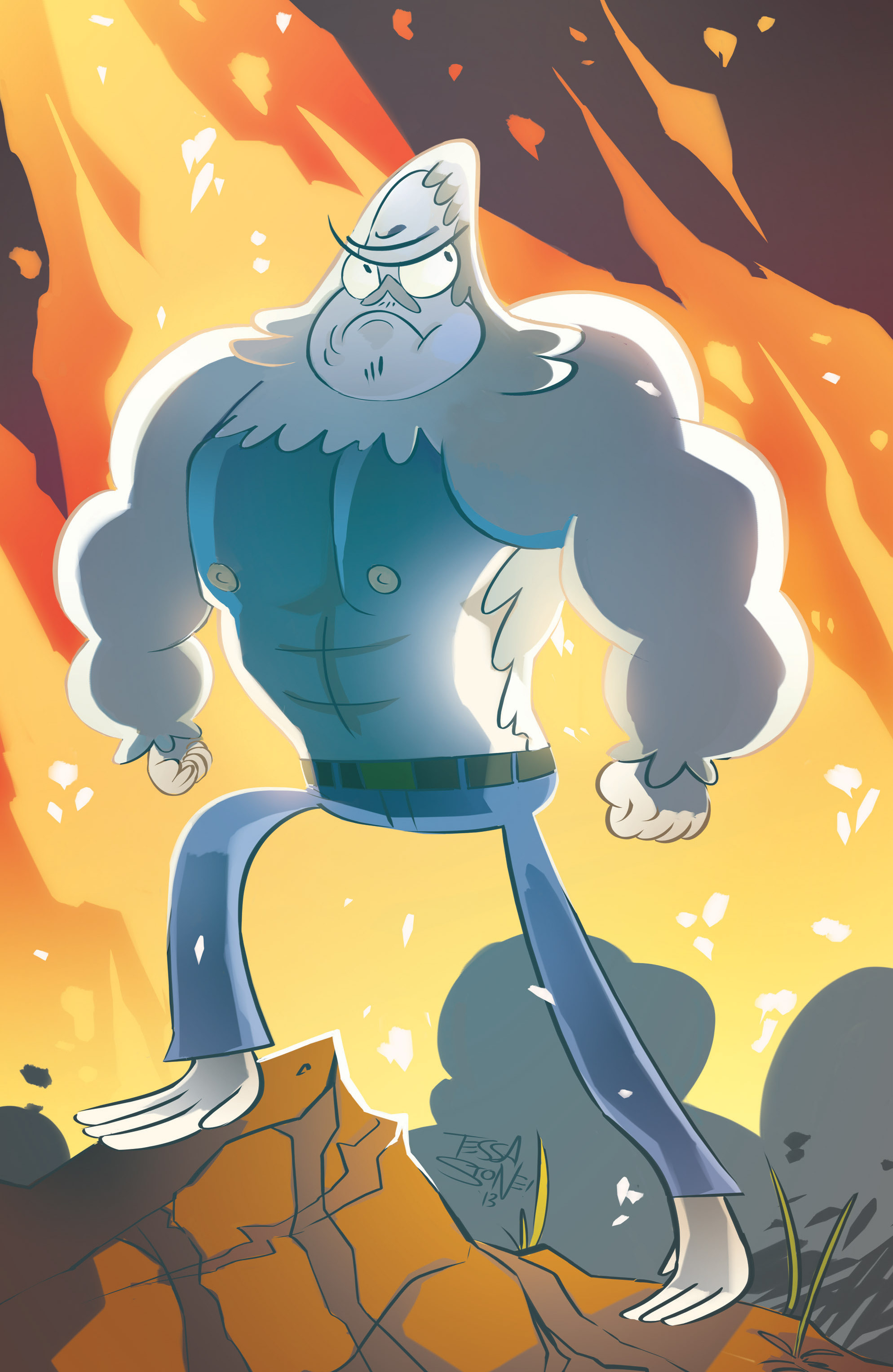 Read online Regular Show: Skips comic -  Issue #1 - 4