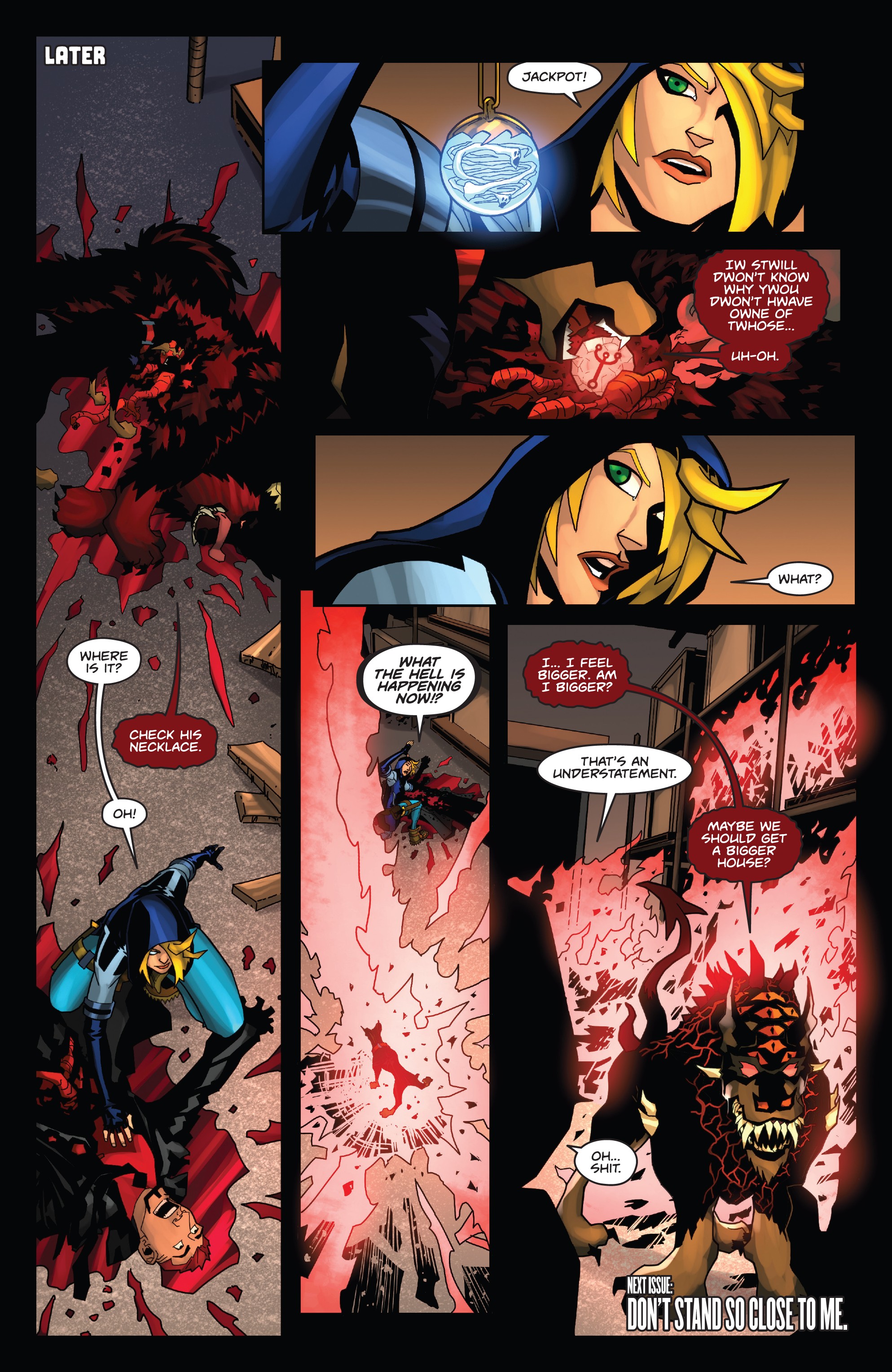 Read online Obey Me comic -  Issue #1 - 28