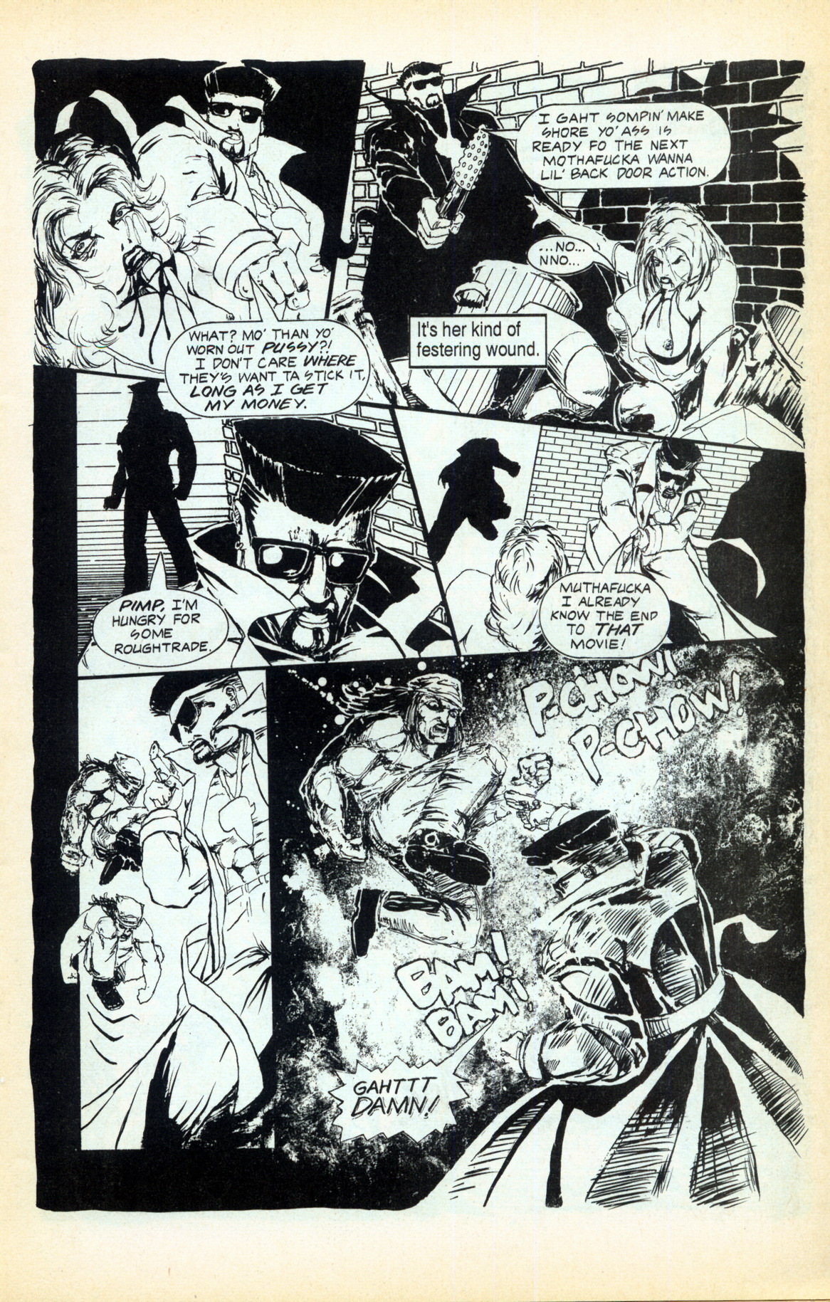 Read online Razor/Dark Angel: The Final Nail comic -  Issue #1 - 5