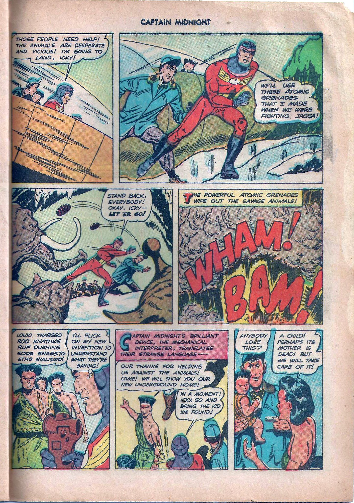 Read online Captain Midnight (1942) comic -  Issue #59 - 28