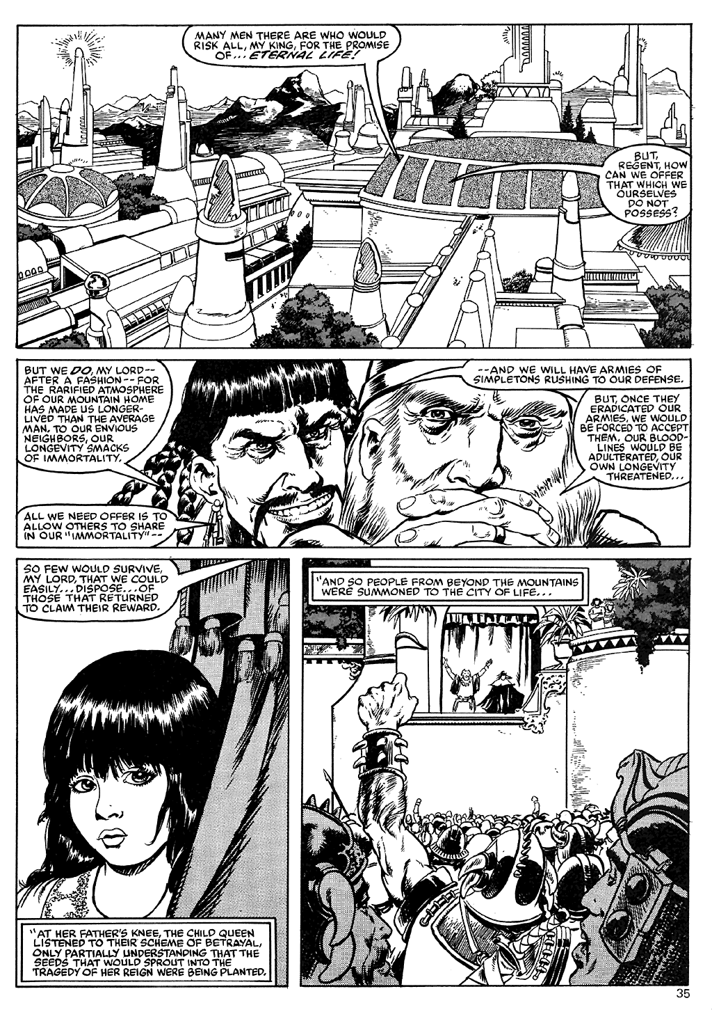 The Savage Sword Of Conan issue 110 - Page 34