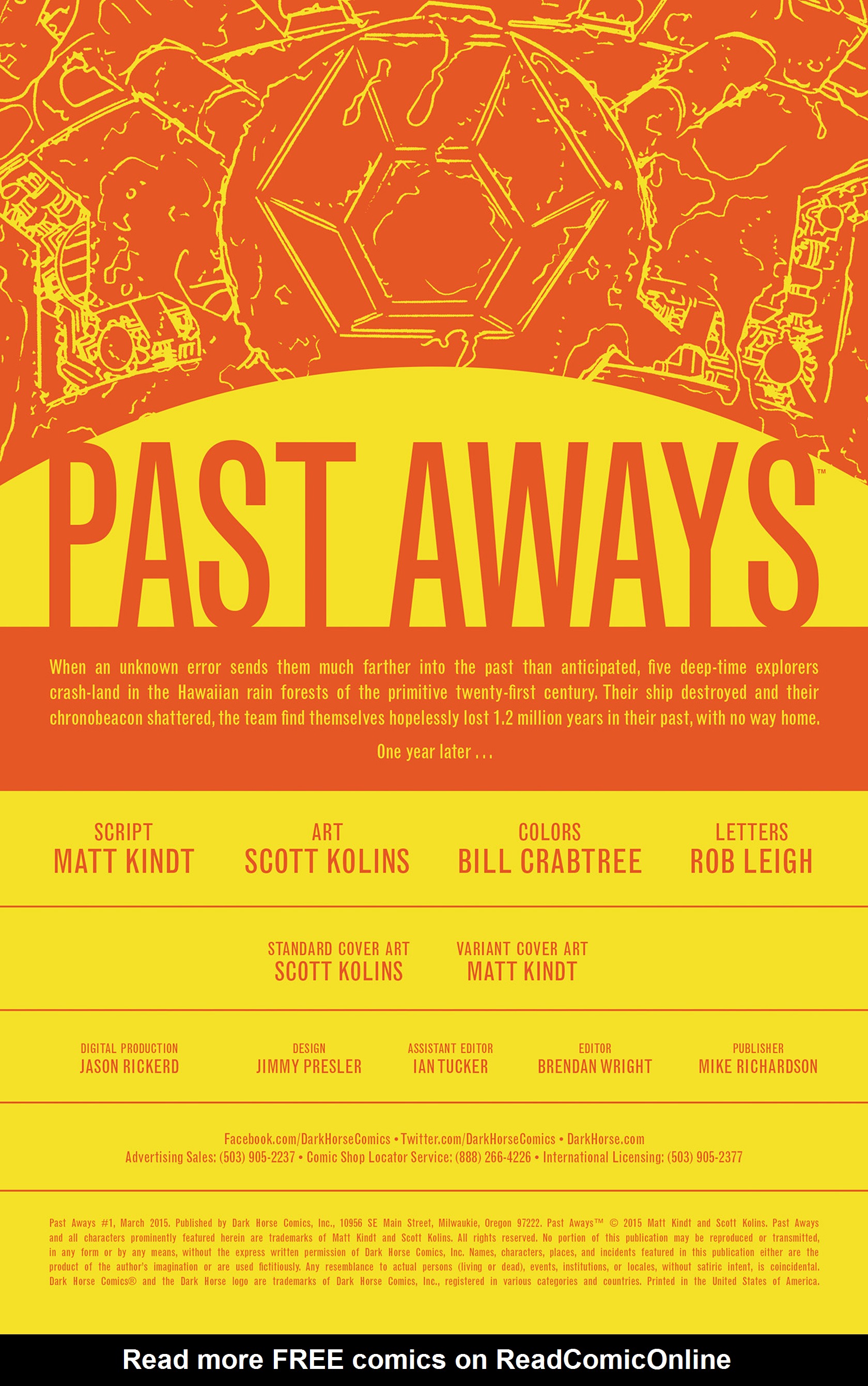 Read online Past Aways comic -  Issue #1 - 2