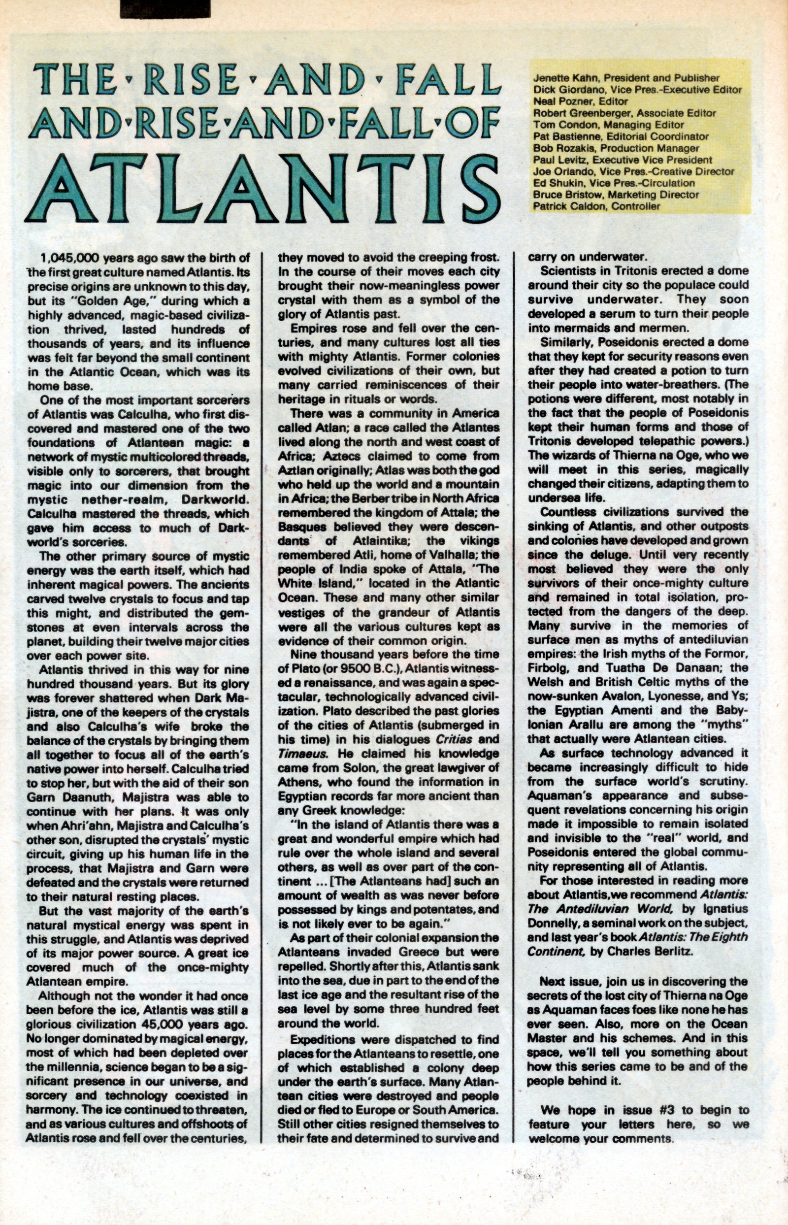 Read online Aquaman (1986) comic -  Issue #1 - 33