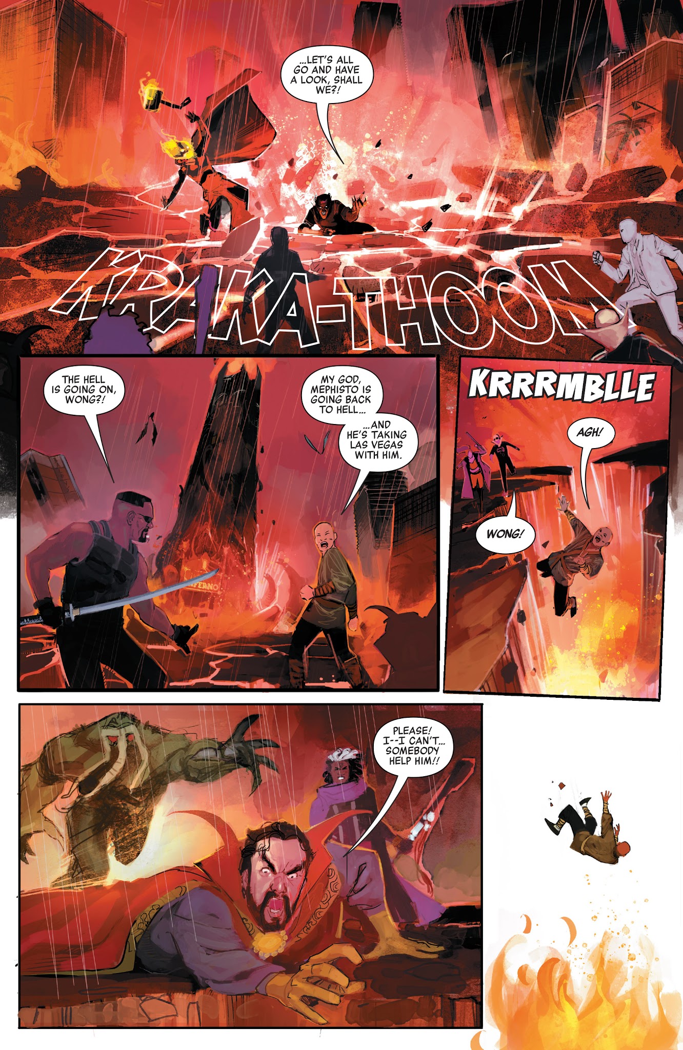 Read online Doctor Strange: Damnation comic -  Issue #4 - 11