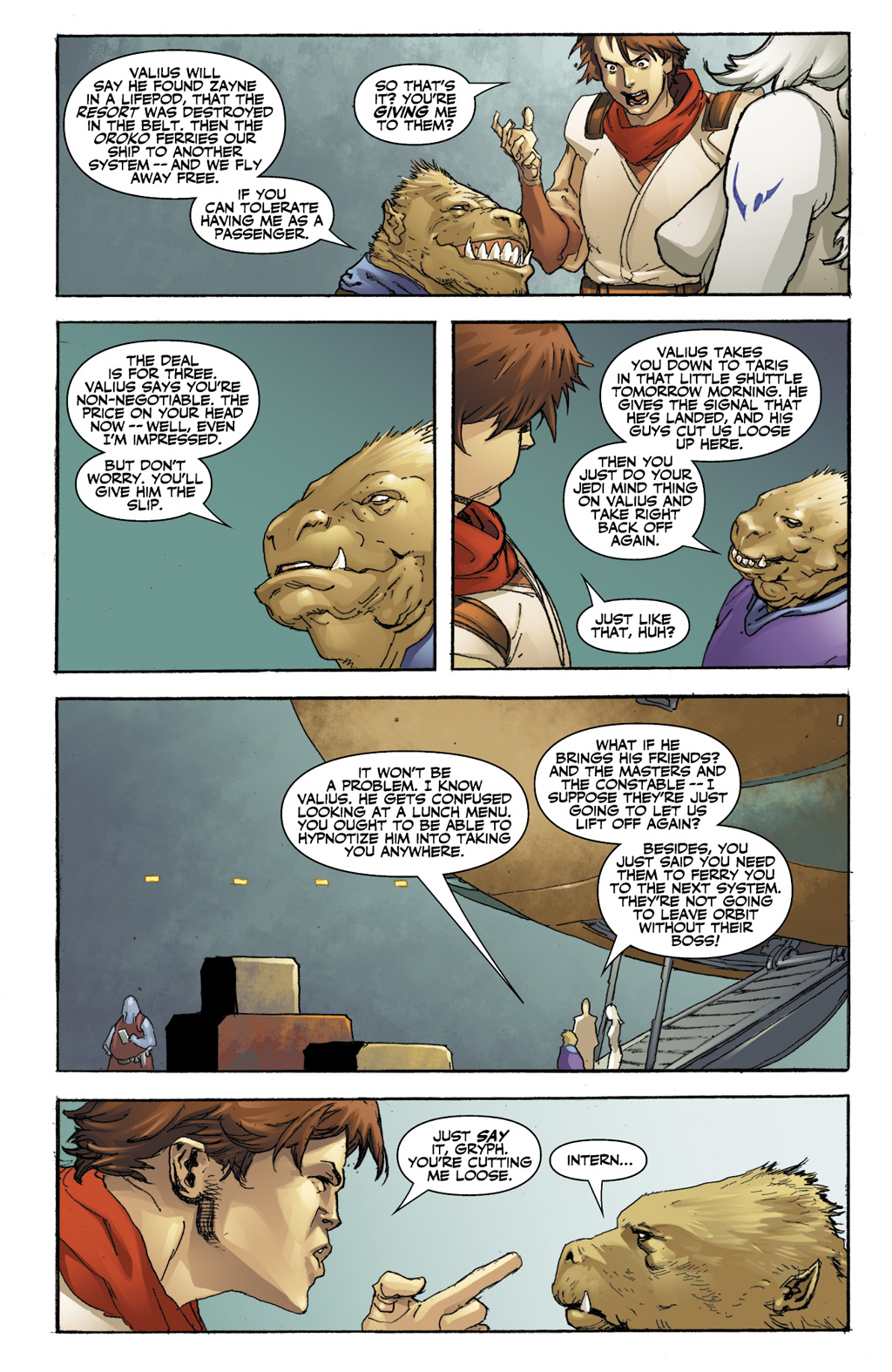 Read online Star Wars: Knights Of The Old Republic comic -  Issue #5 - 17
