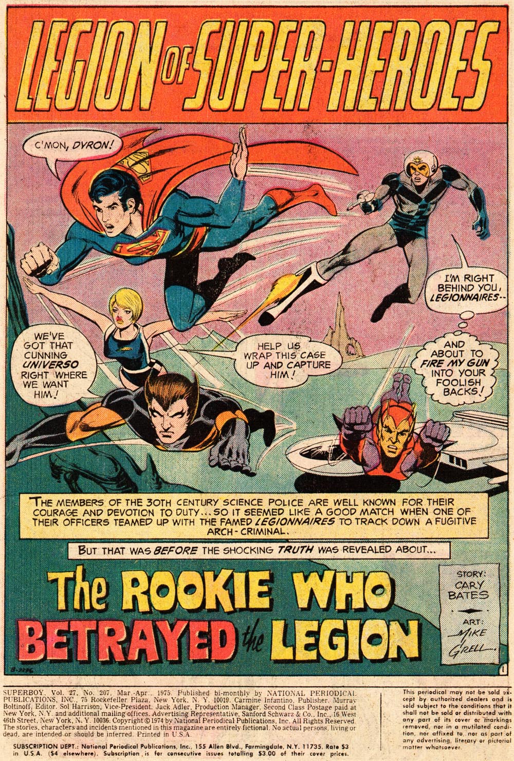 Read online Superboy (1949) comic -  Issue #207 - 2