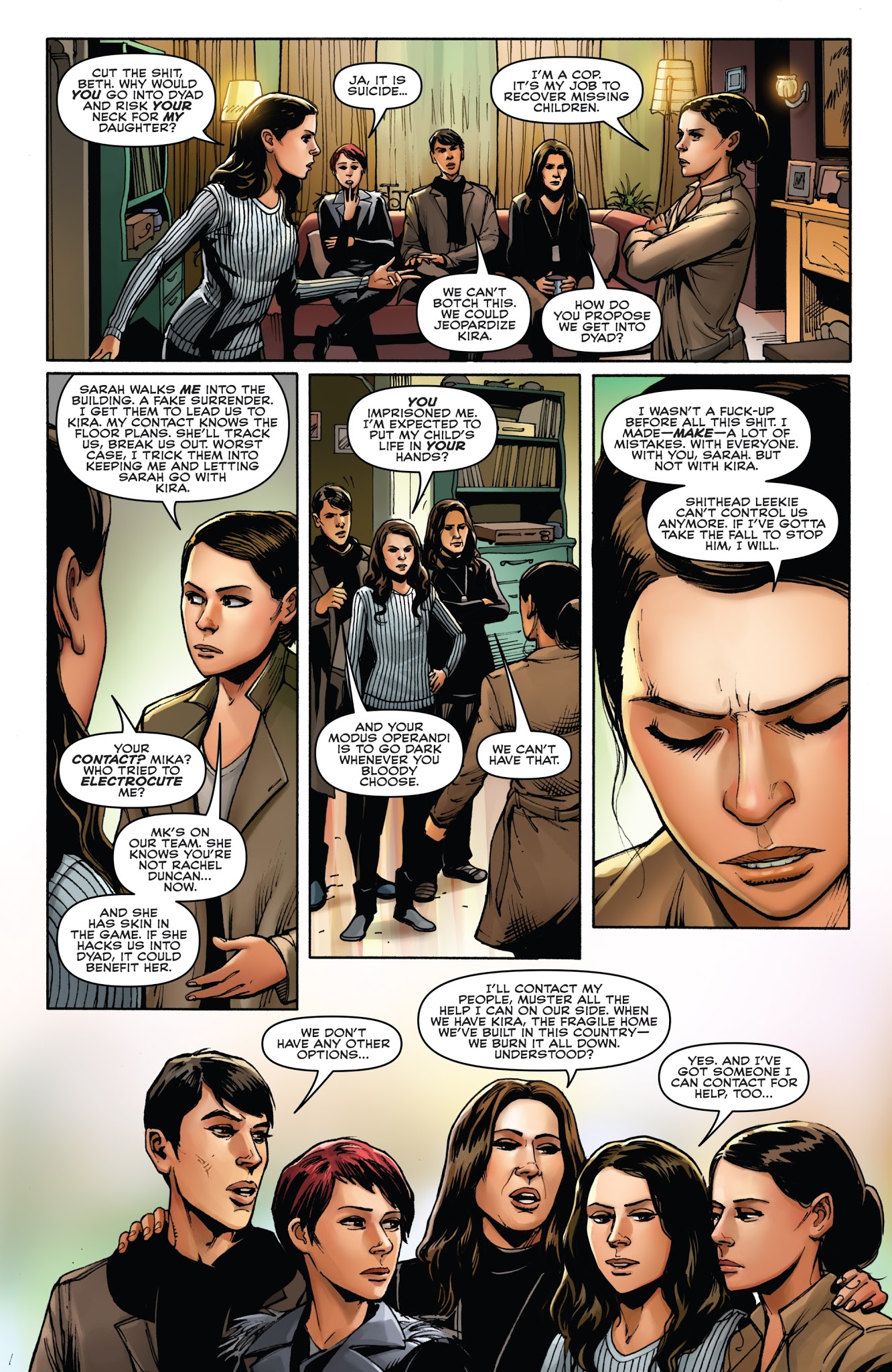 Read online Orphan Black: Deviations comic -  Issue #6 - 3