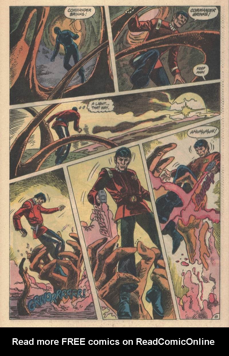 Read online Star Trek (1984) comic -  Issue #21 - 19
