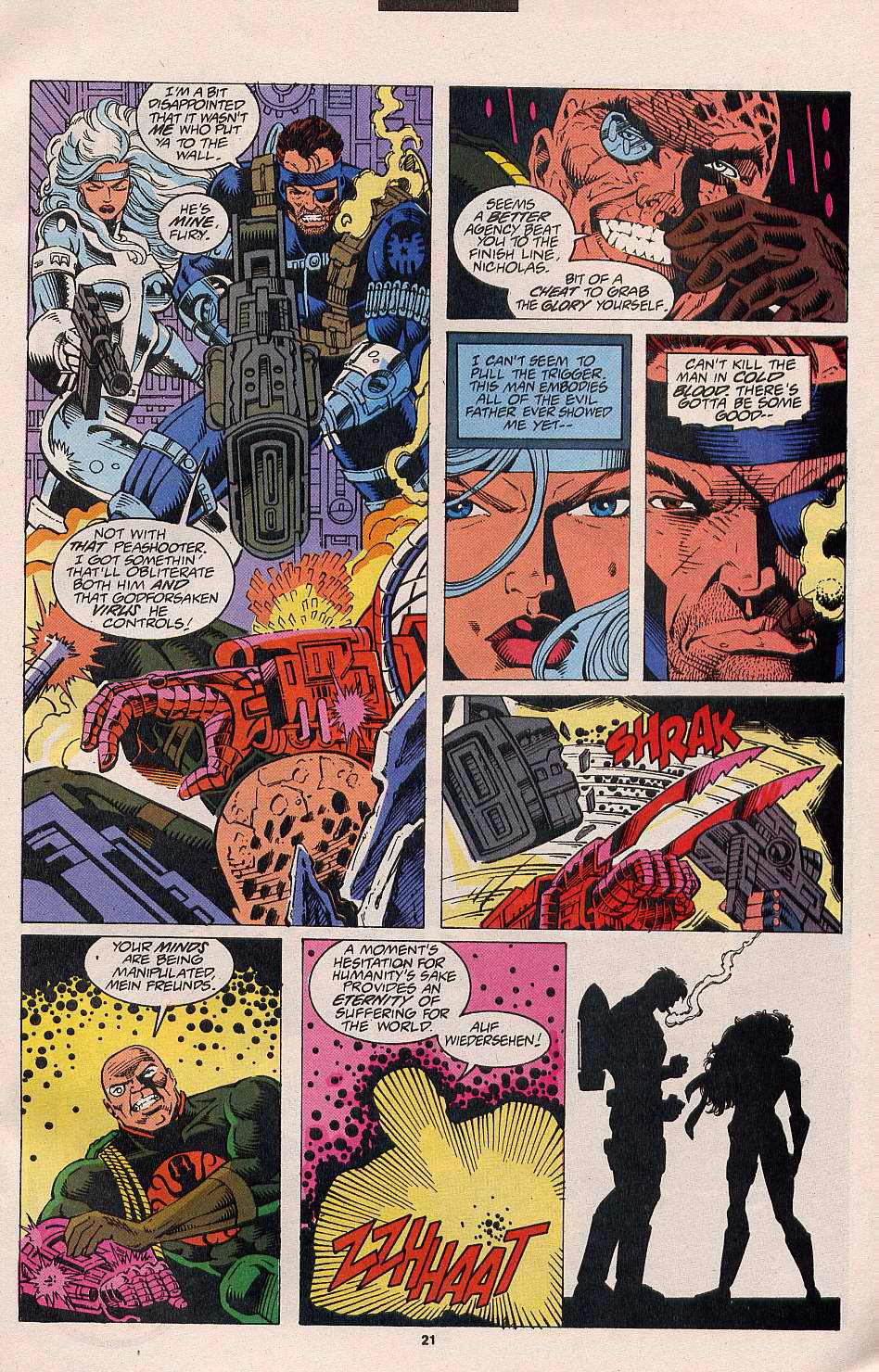 Read online Silver Sable and the Wild Pack comic -  Issue #17 - 17