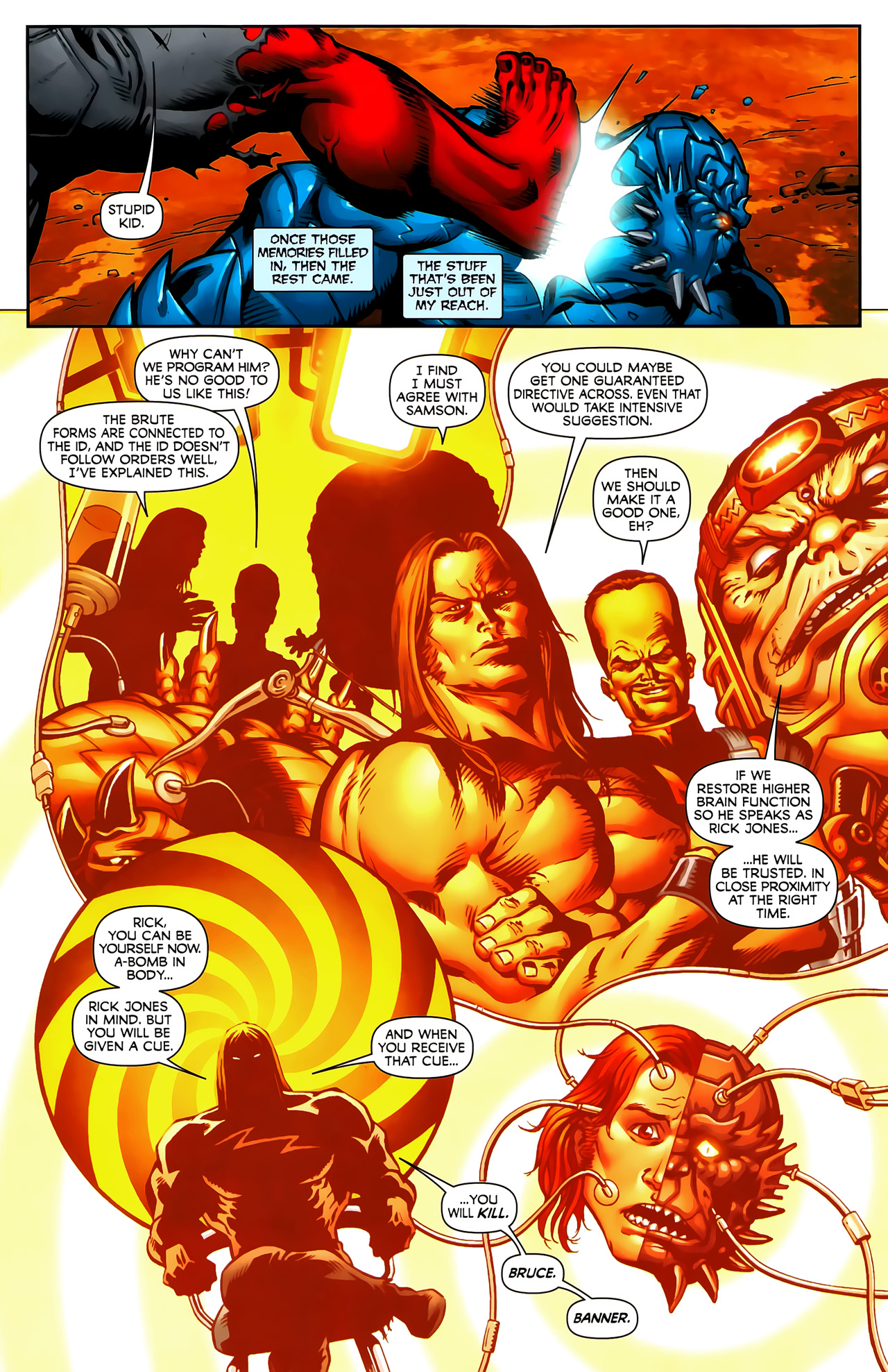 Read online Fall of the Hulks: Red Hulk comic -  Issue #3 - 9