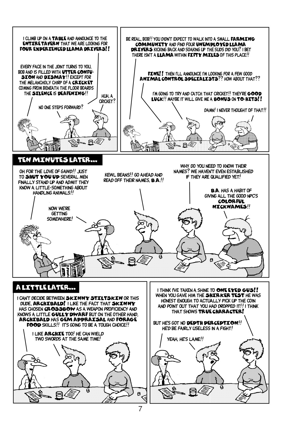 Read online Knights of the Dinner Table comic -  Issue #27 - 9