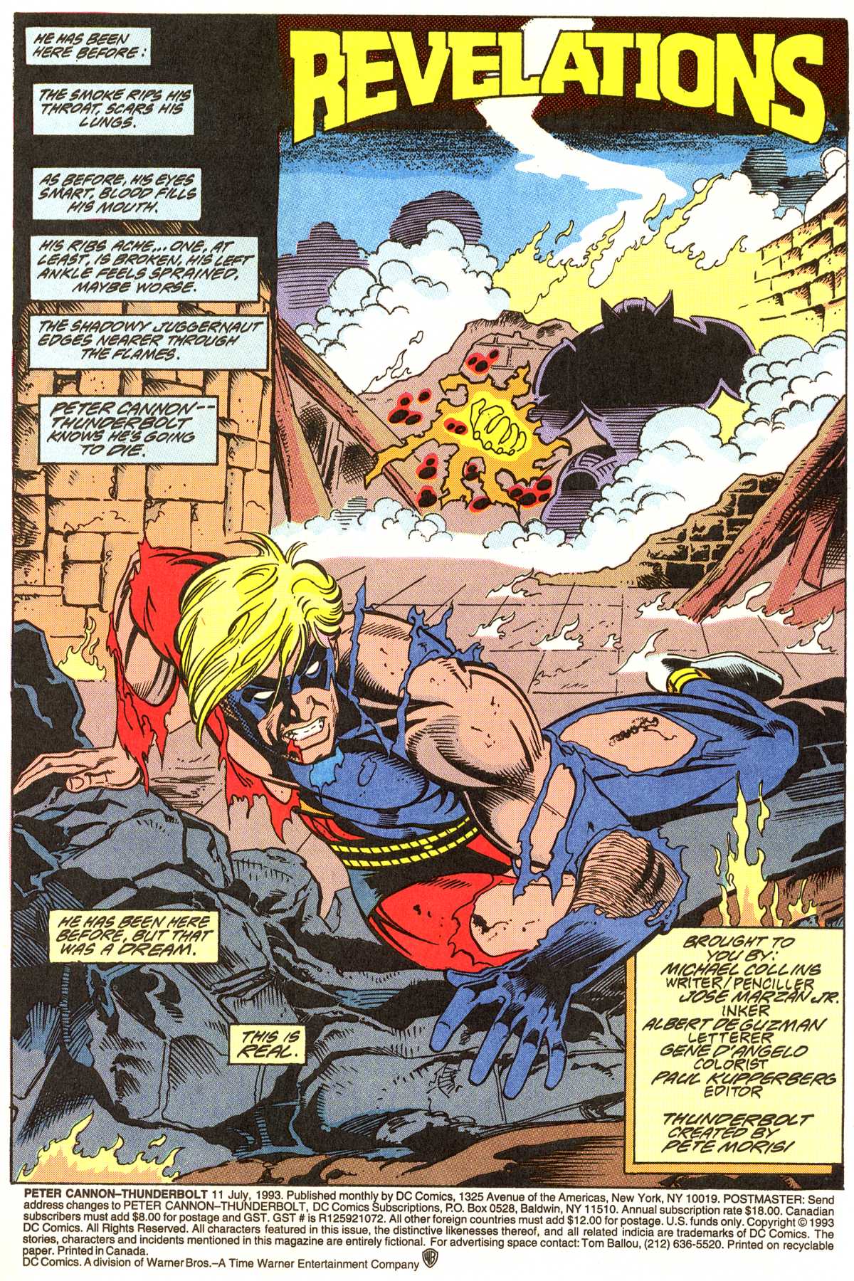 Read online Peter Cannon--Thunderbolt (1992) comic -  Issue #11 - 2