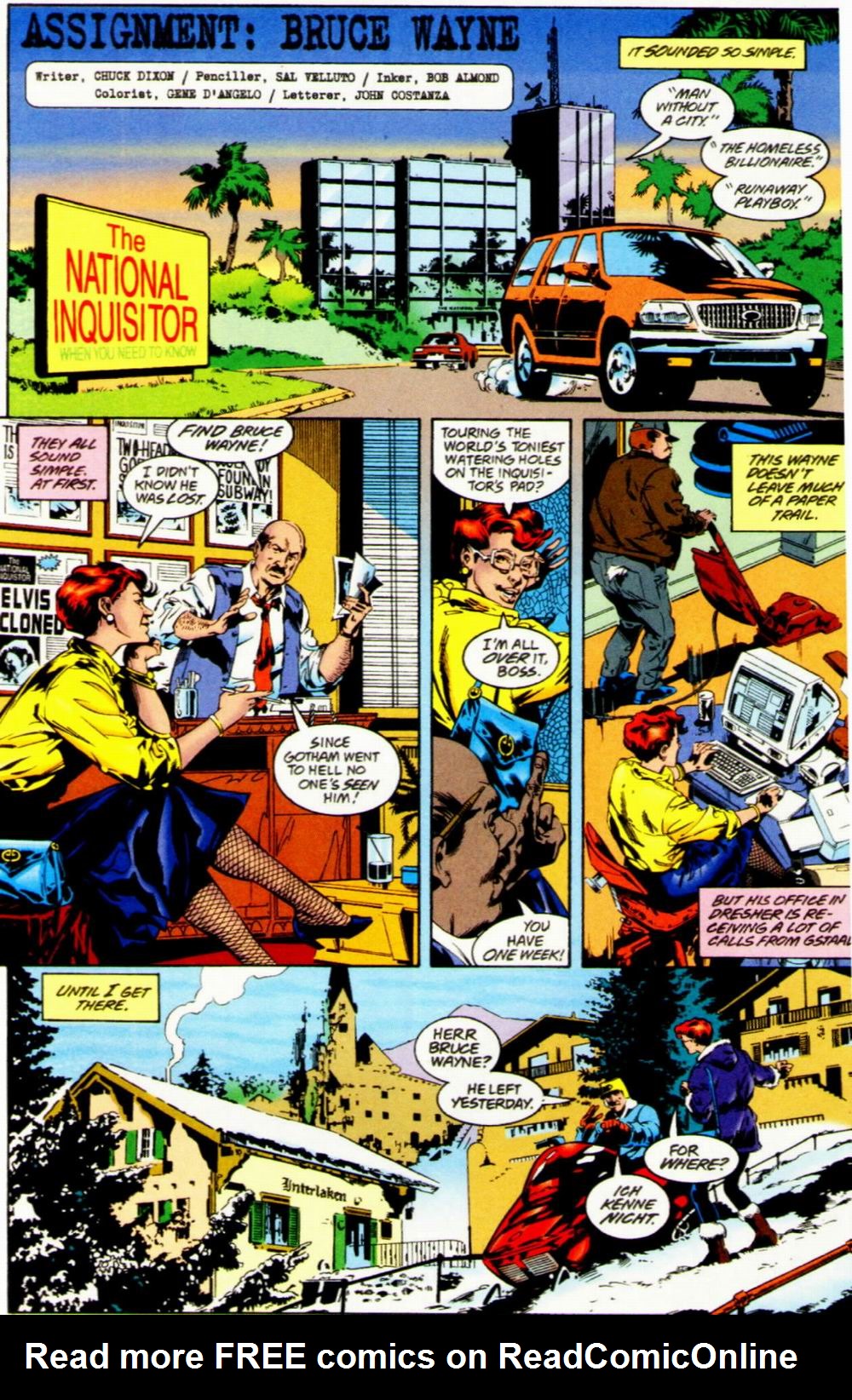 Read online Batman: No Man's Land Secret Files comic -  Issue # Full - 40