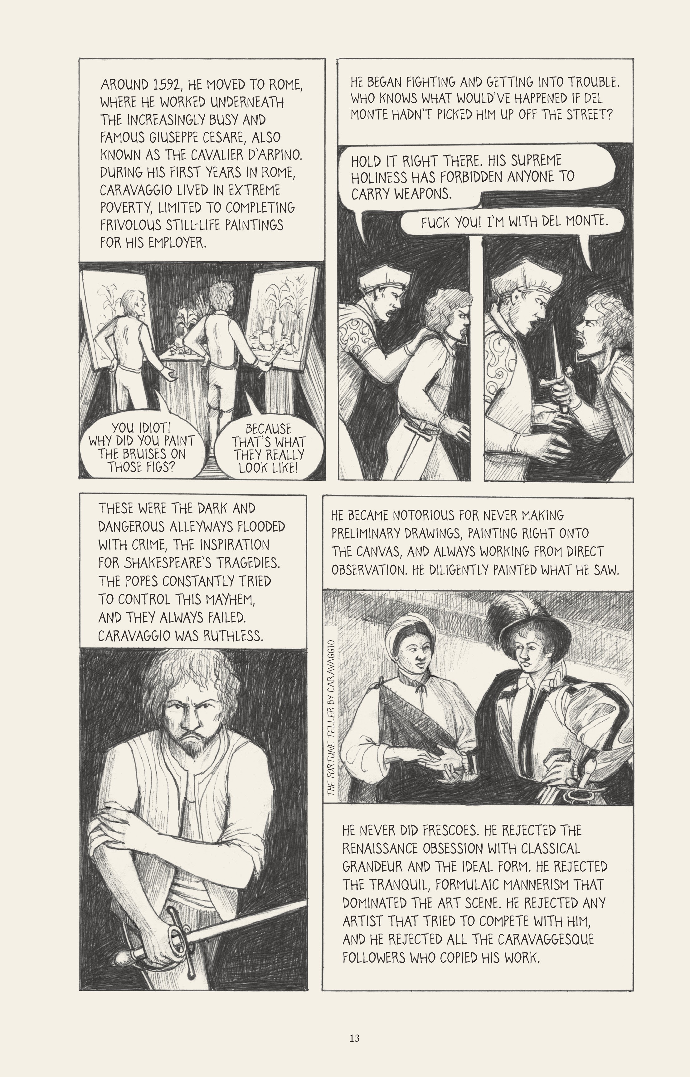 Read online I Know What I Am: The Life and Times of Artemisia Gentileschi comic -  Issue # TPB (Part 1) - 22