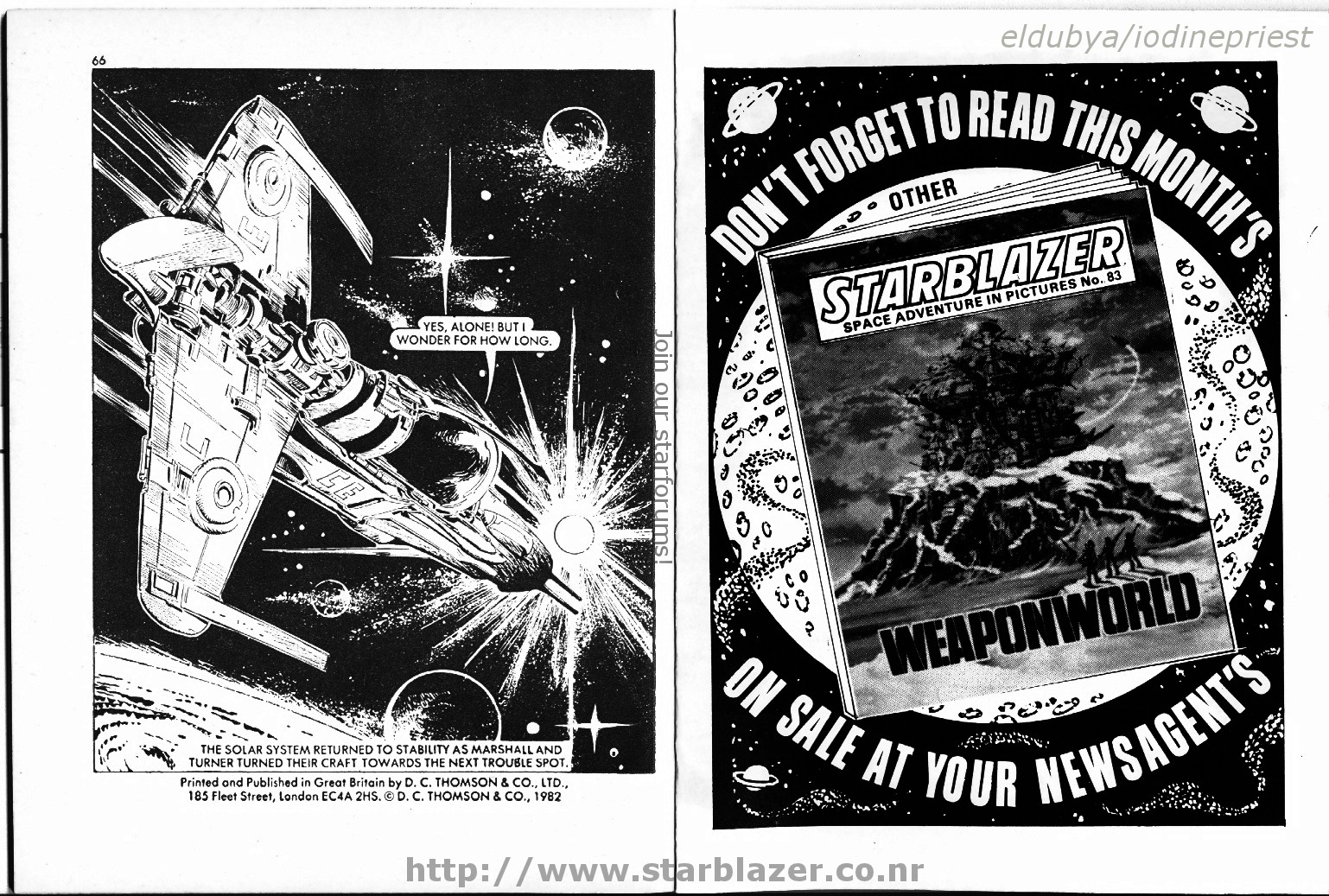 Read online Starblazer comic -  Issue #82 - 35