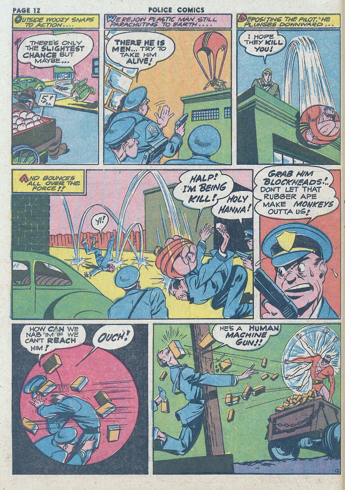 Read online Police Comics comic -  Issue #16 - 14