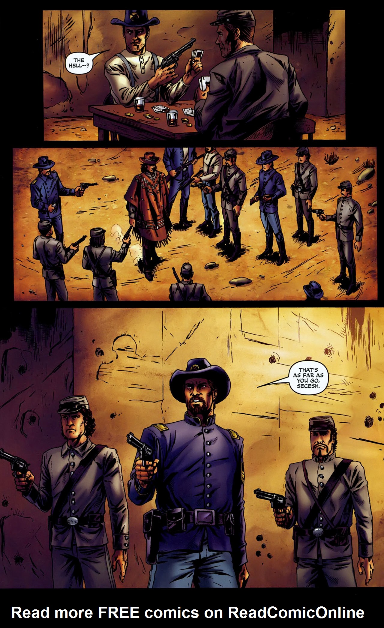 Read online The Man with No Name comic -  Issue #2 - 19