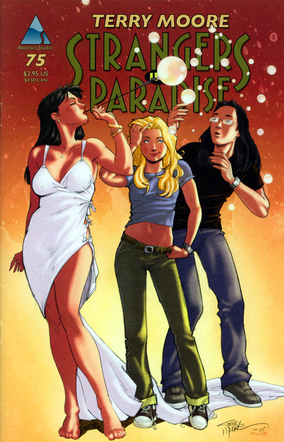 Read online Strangers in Paradise comic -  Issue #75 - 1