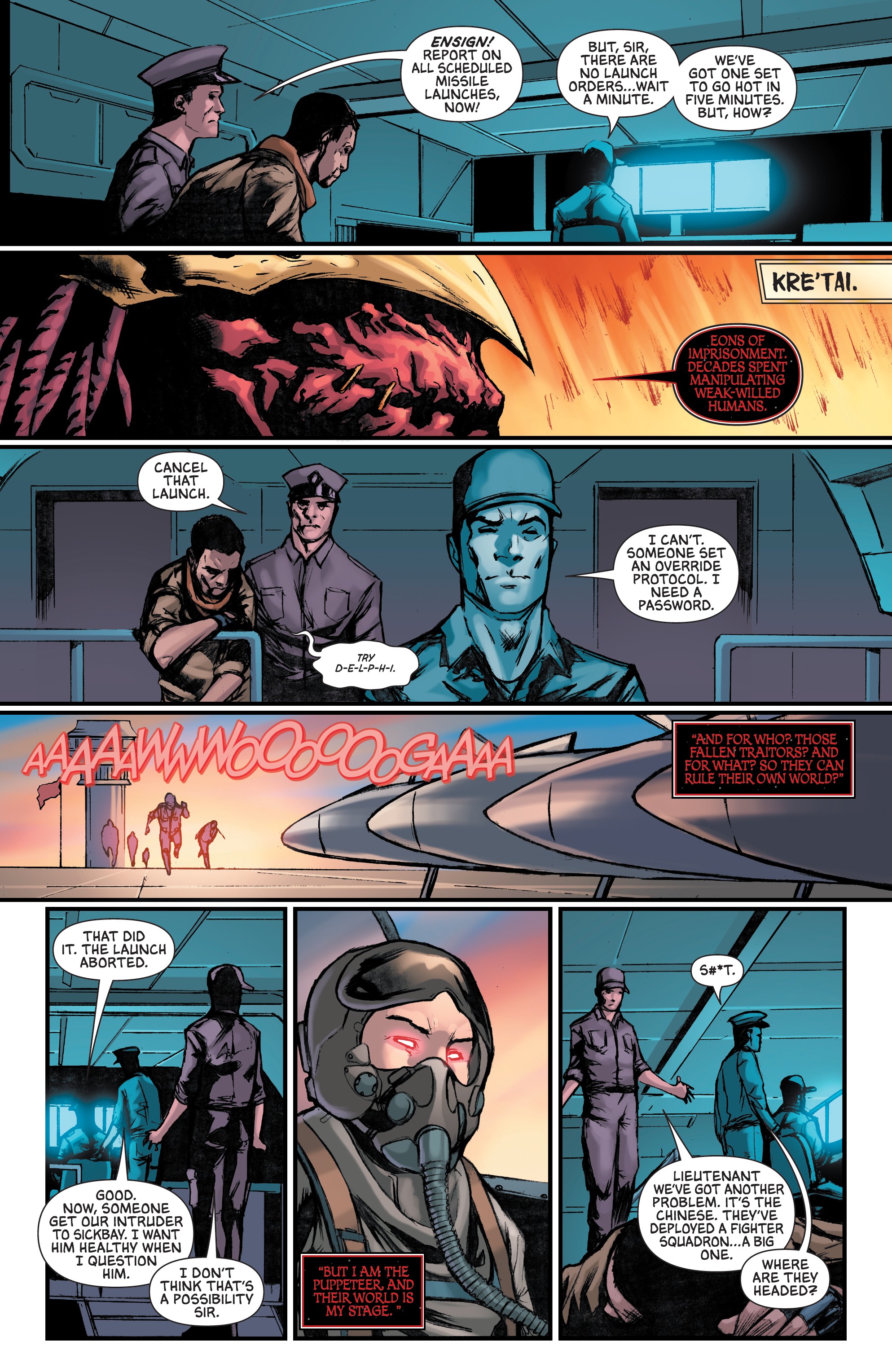 Read online Dissension: War Eternal comic -  Issue #5 - 12