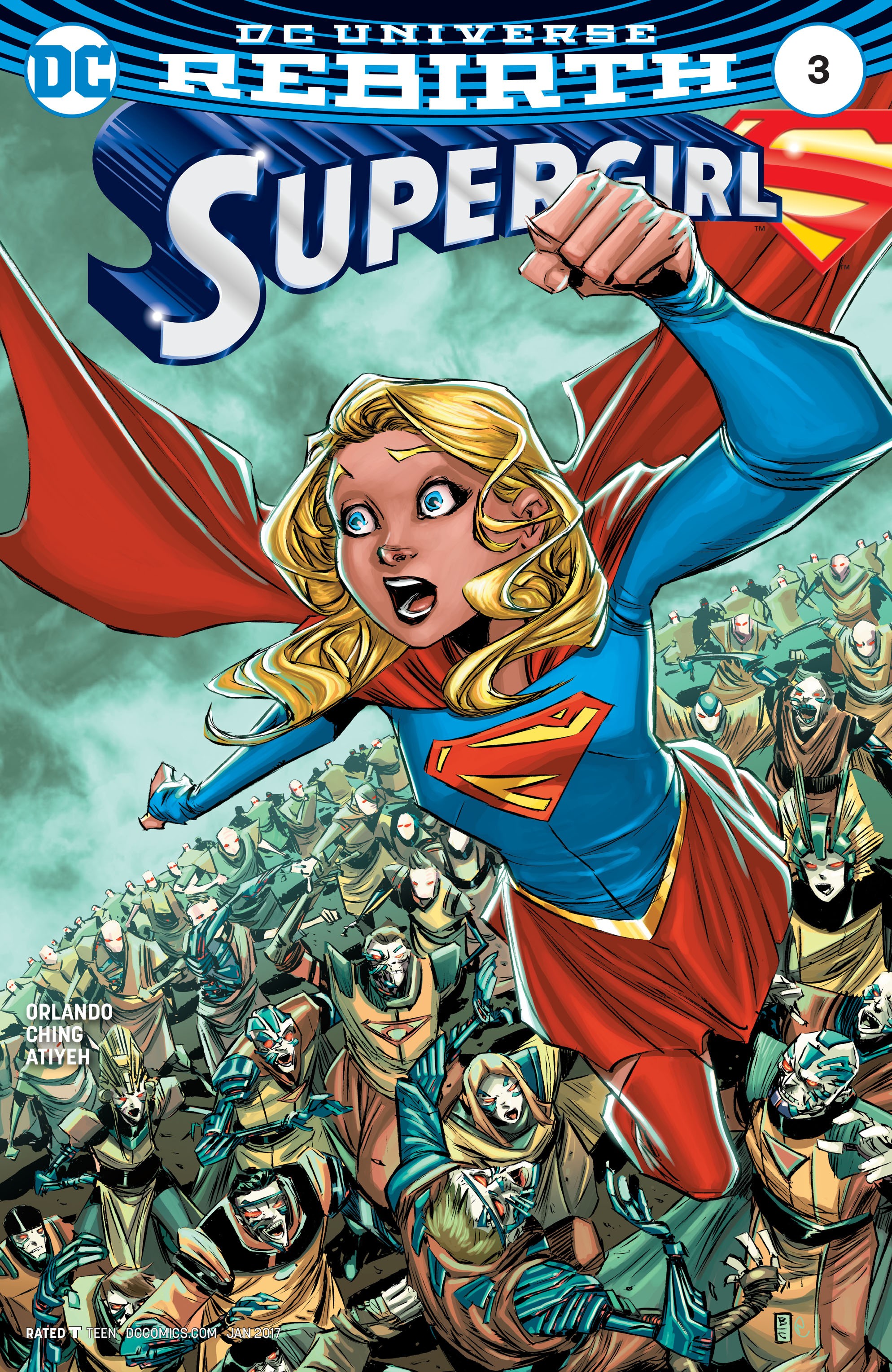 Read online Supergirl (2016) comic -  Issue #3 - 1