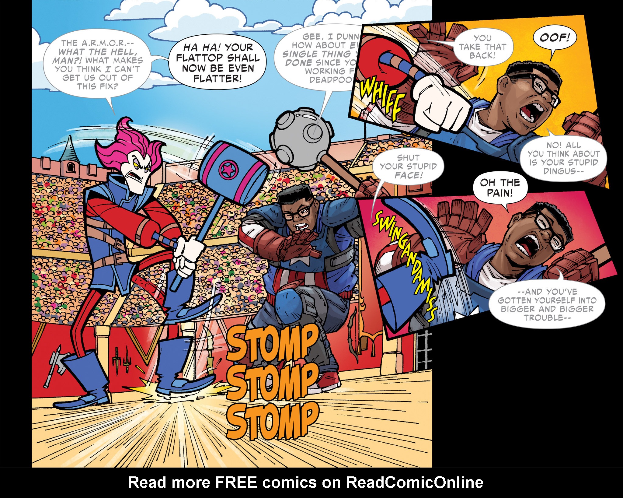 Read online Slapstick Infinite Comic comic -  Issue #6 - 13