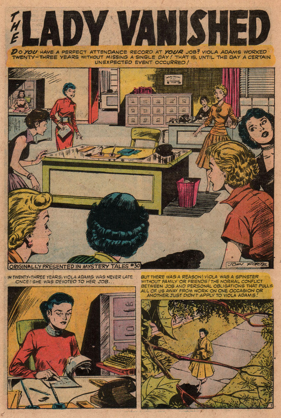 Read online Mystery Tales comic -  Issue #30 - 2