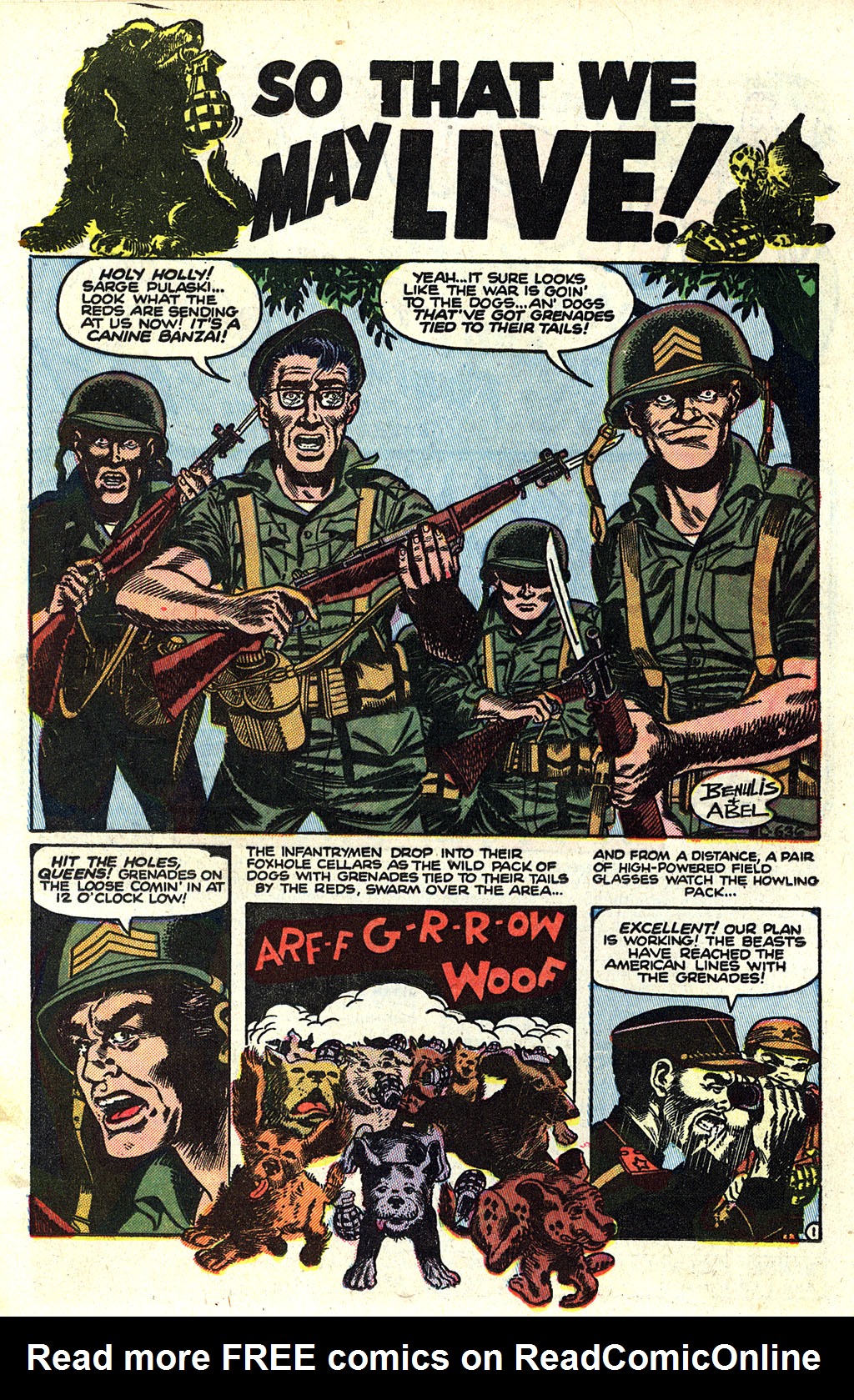 Read online Combat Casey comic -  Issue #11 - 12