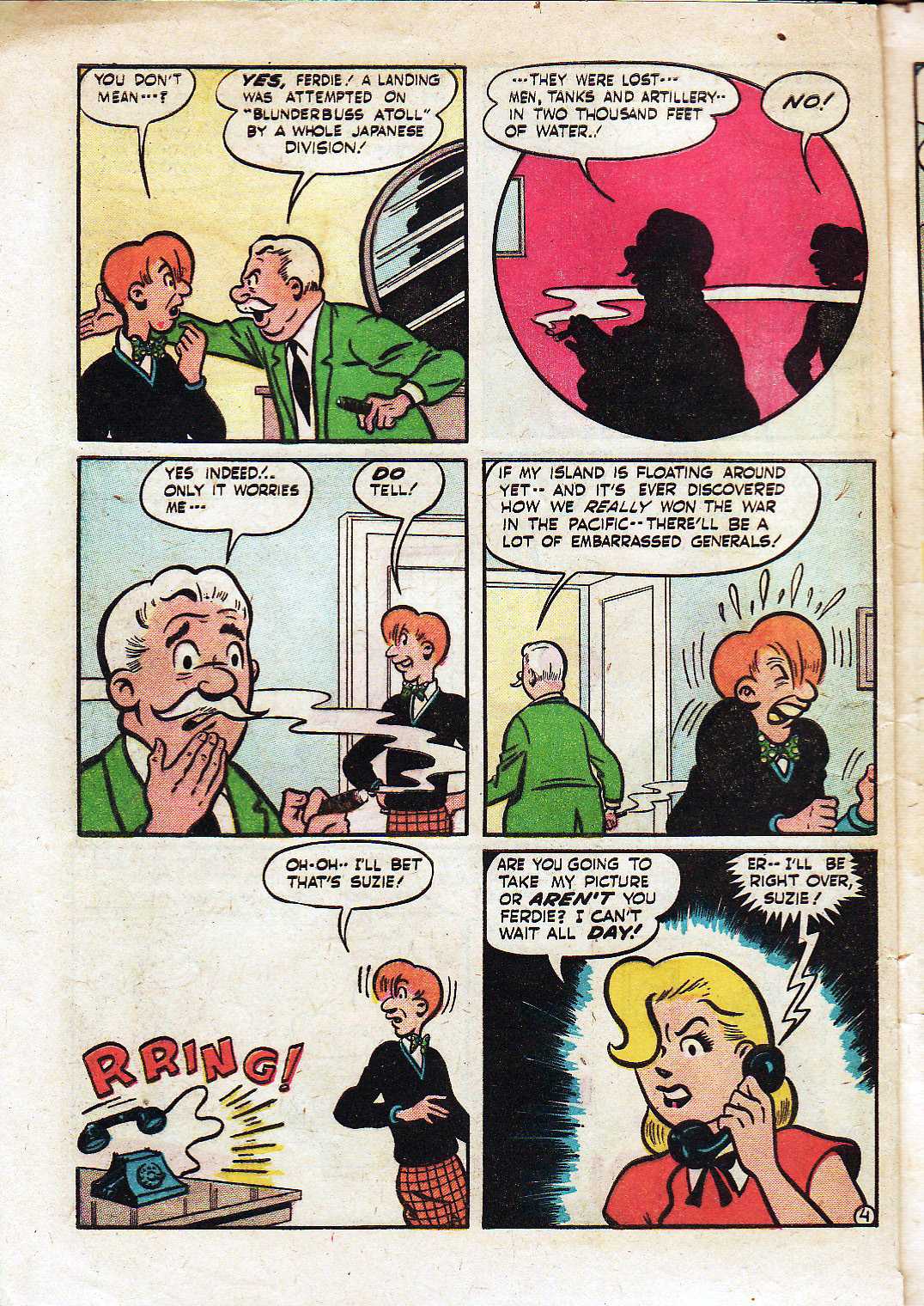 Read online Suzie Comics comic -  Issue #73 - 5