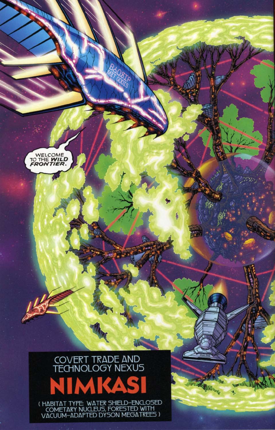 Read online Dirty Pair: Run From the Future comic -  Issue #1 - 6