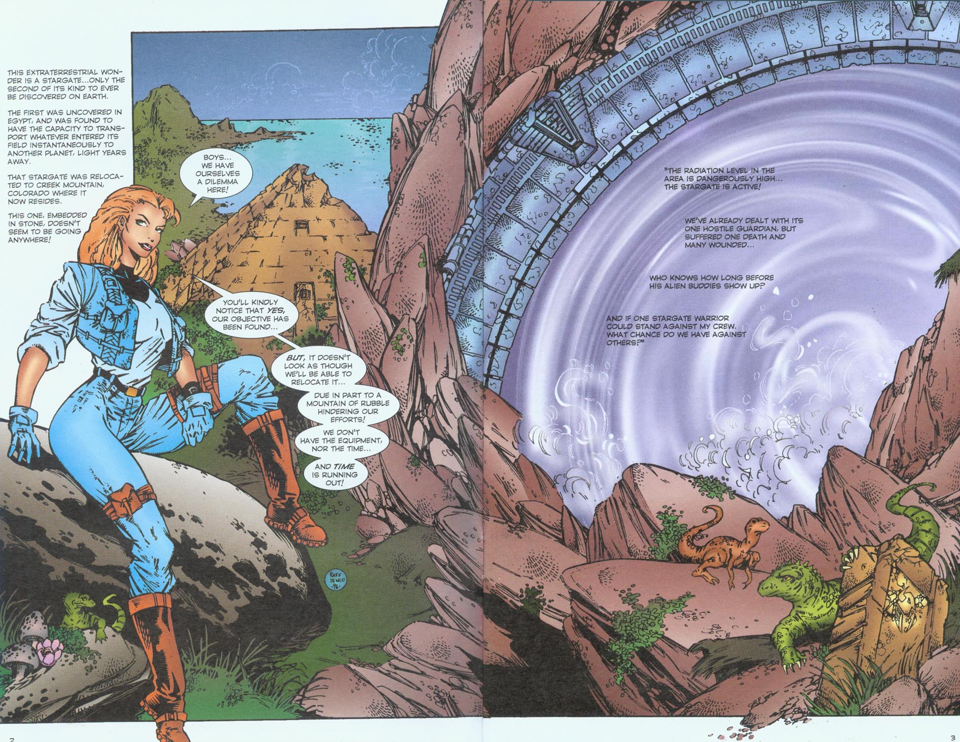 Read online Stargate: Doomsday World comic -  Issue #2 - 4