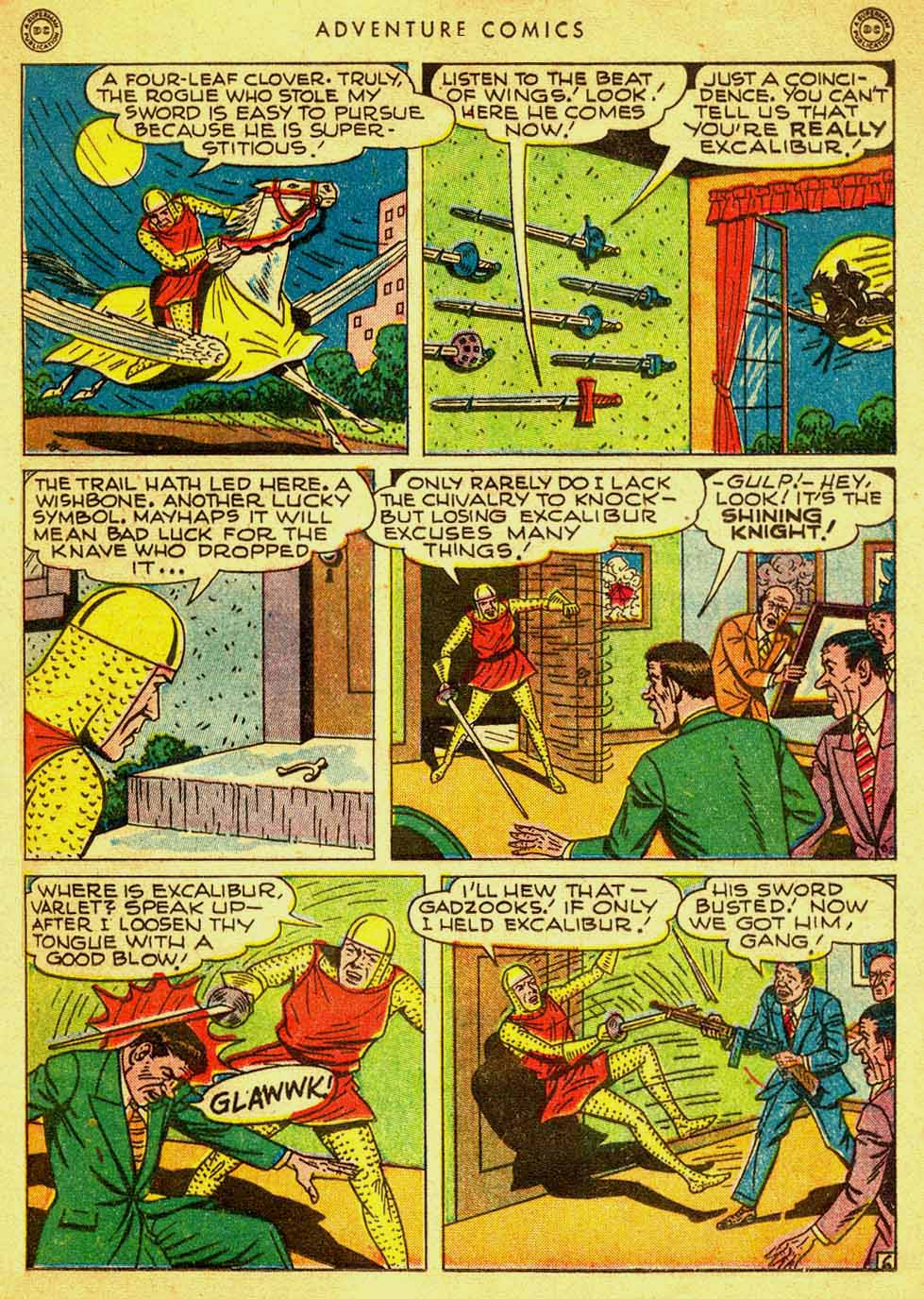 Read online Adventure Comics (1938) comic -  Issue #121 - 36