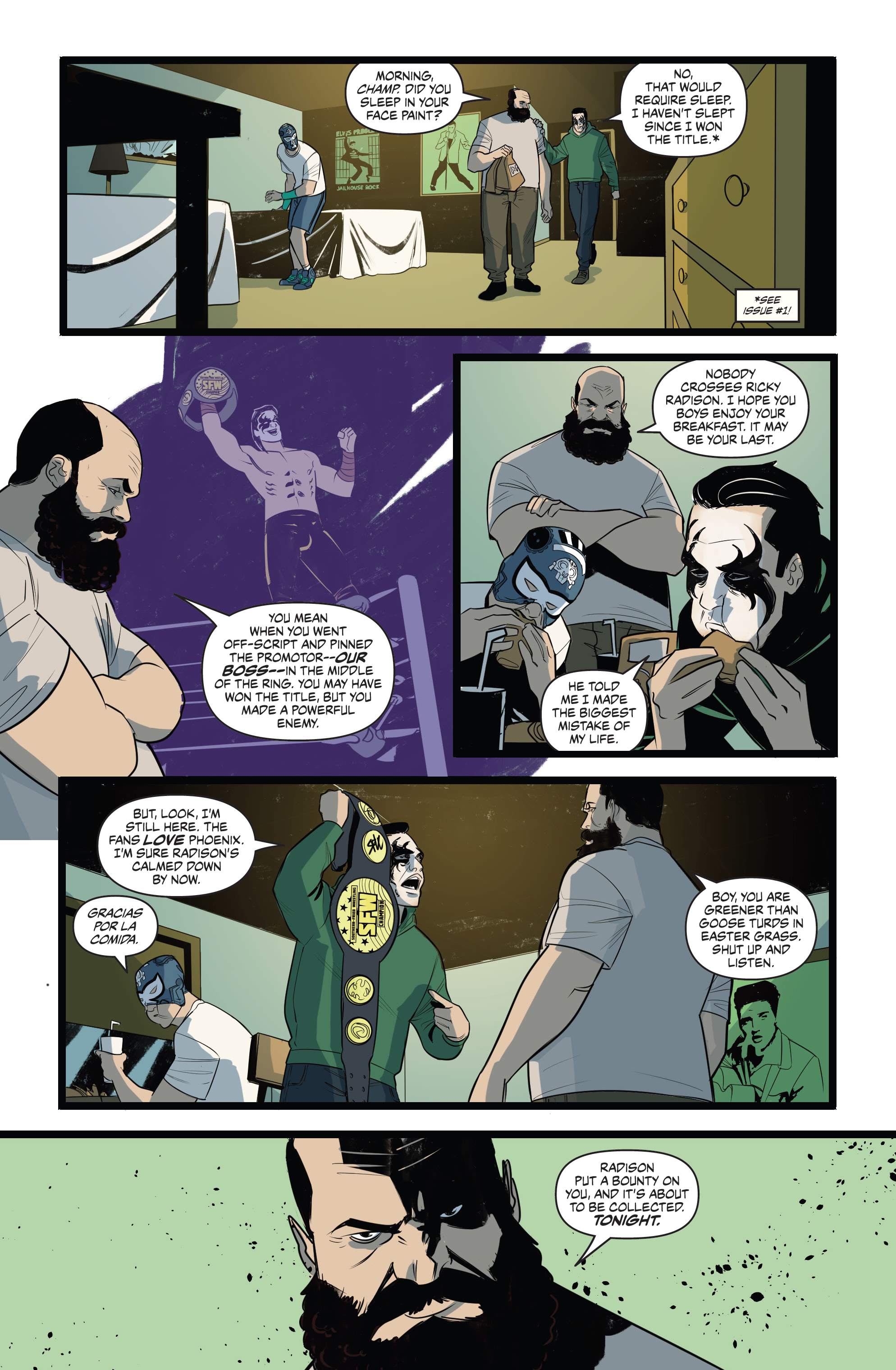 Read online Over the Ropes comic -  Issue # _TPB - 32