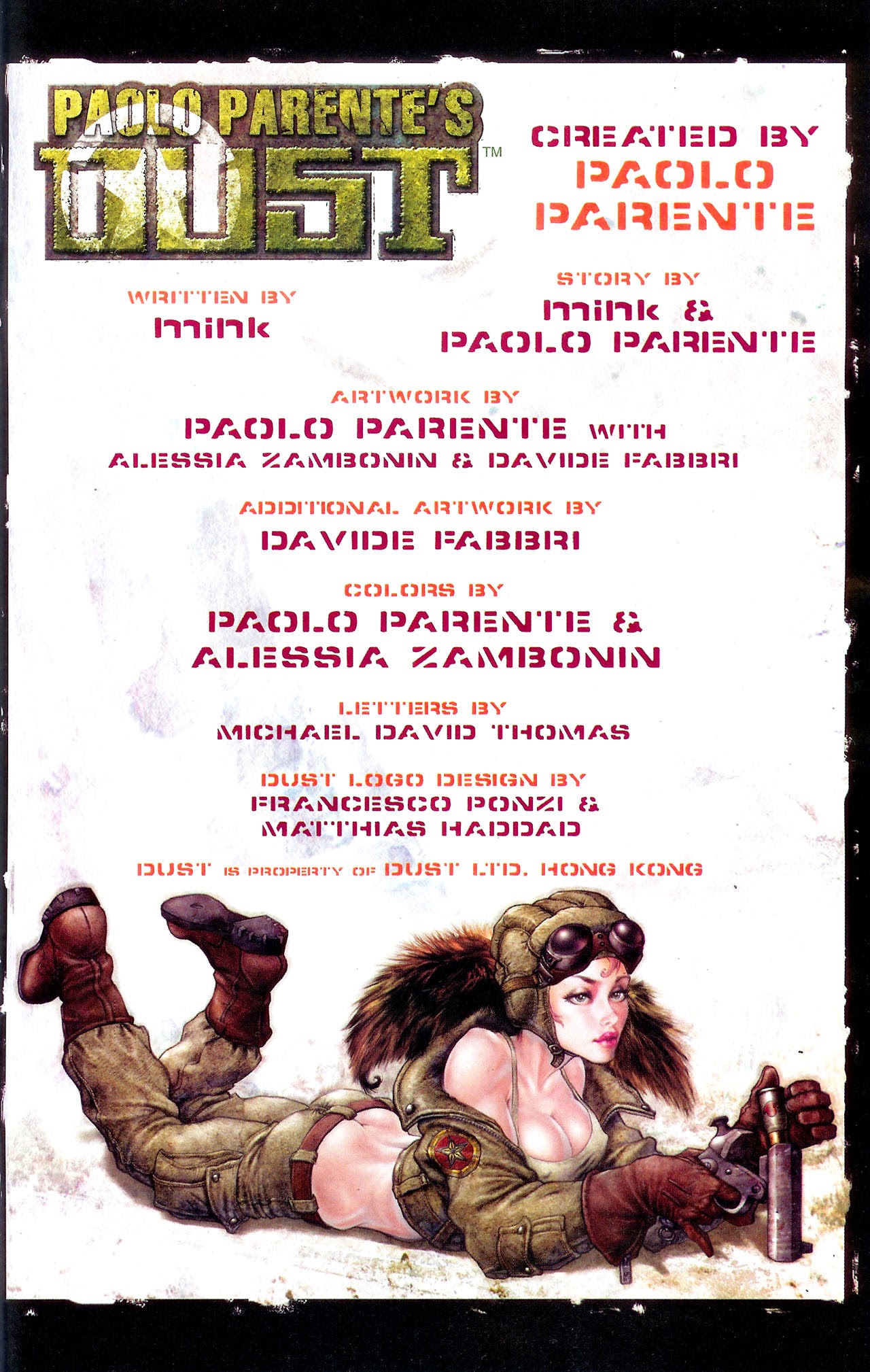 Read online Paolo Parente's Dust comic -  Issue #1 - 3