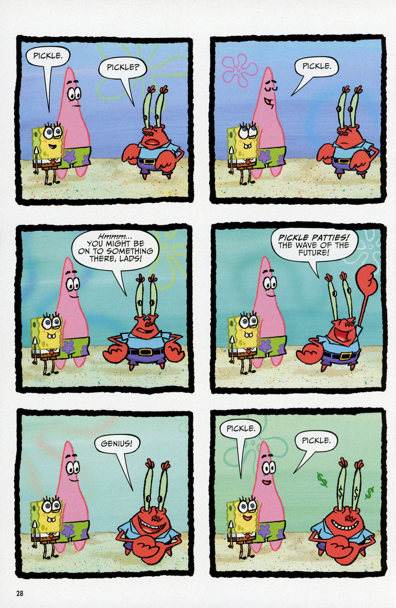 Read online SpongeBob Comics comic -  Issue #53 - 30