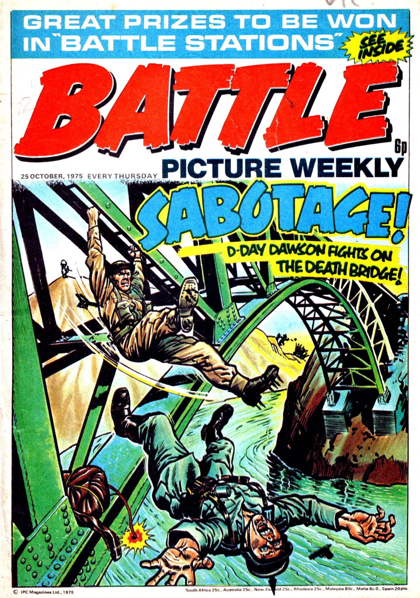 Read online Battle Picture Weekly comic -  Issue #34 - 1