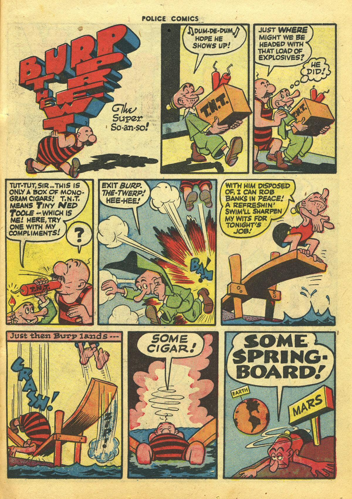 Read online Police Comics comic -  Issue #48 - 29