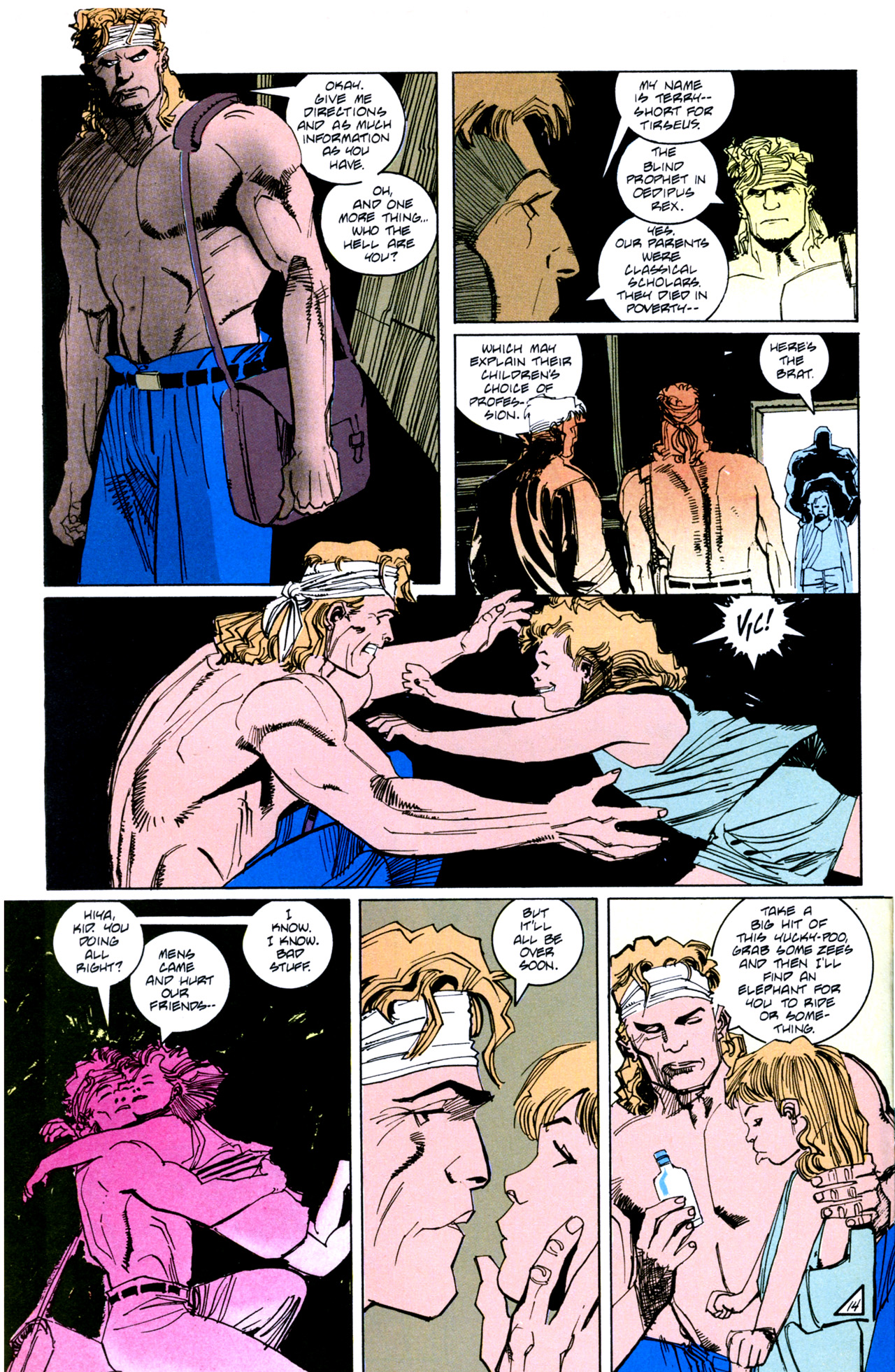 Read online The Question Quarterly comic -  Issue #1 - 18