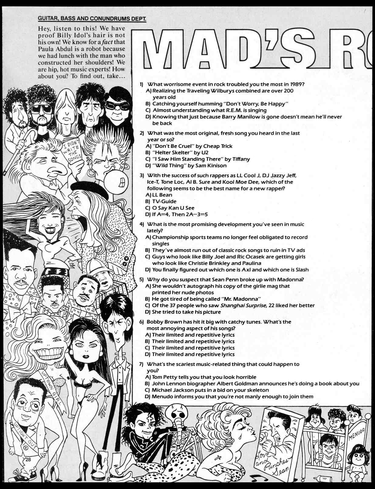 Read online MAD comic -  Issue #294 - 30