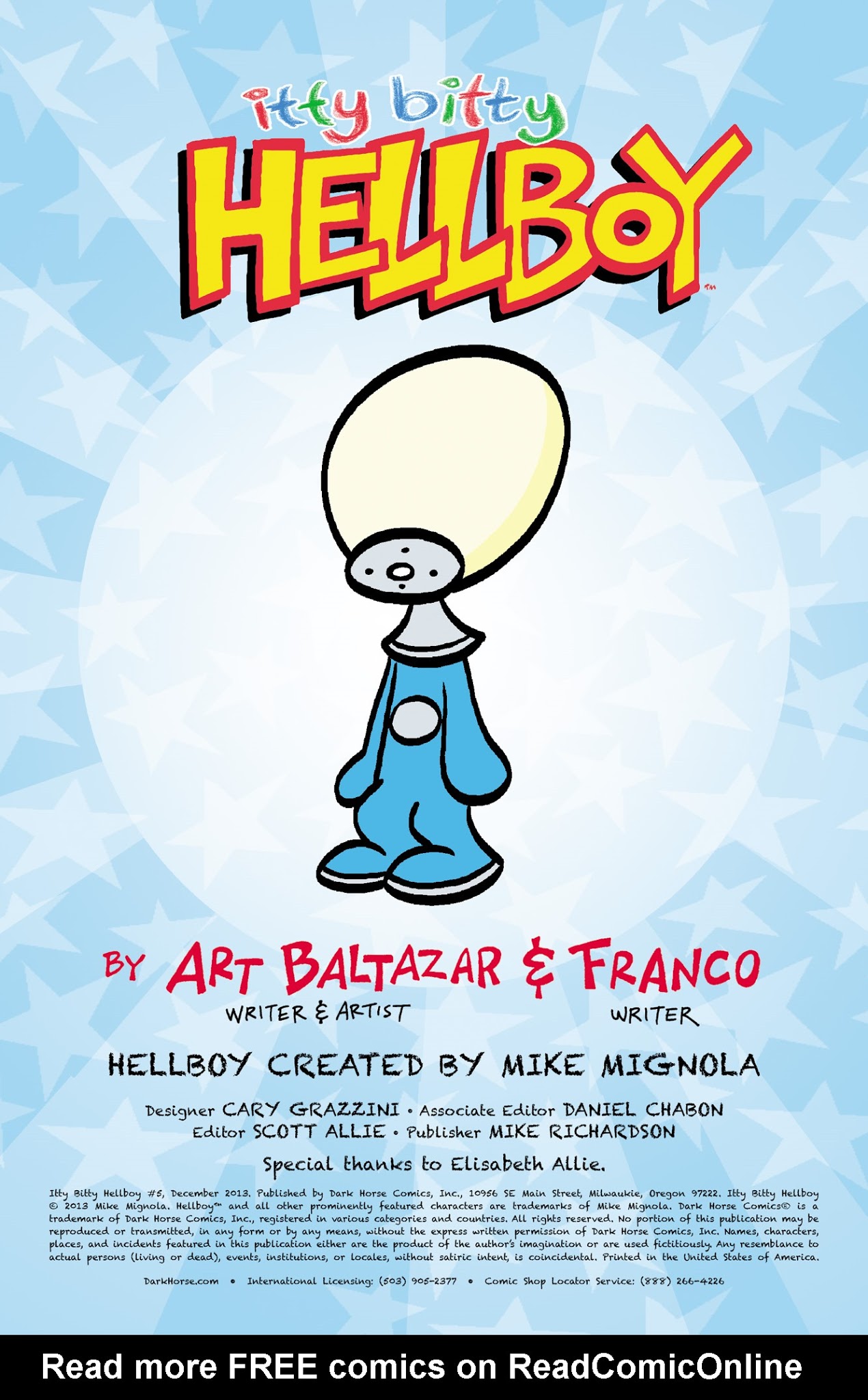 Read online Itty Bitty Hellboy comic -  Issue #5 - 2