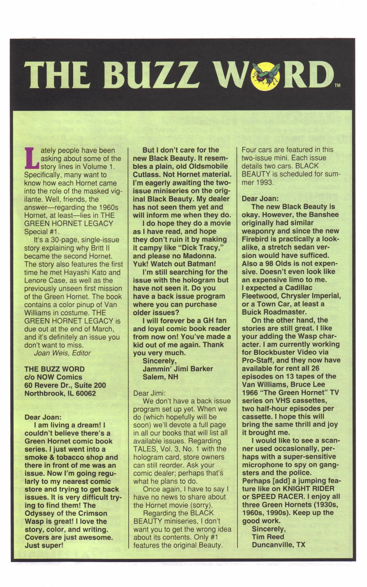 Read online The Green Hornet (1991) comic -  Issue #16 - 22