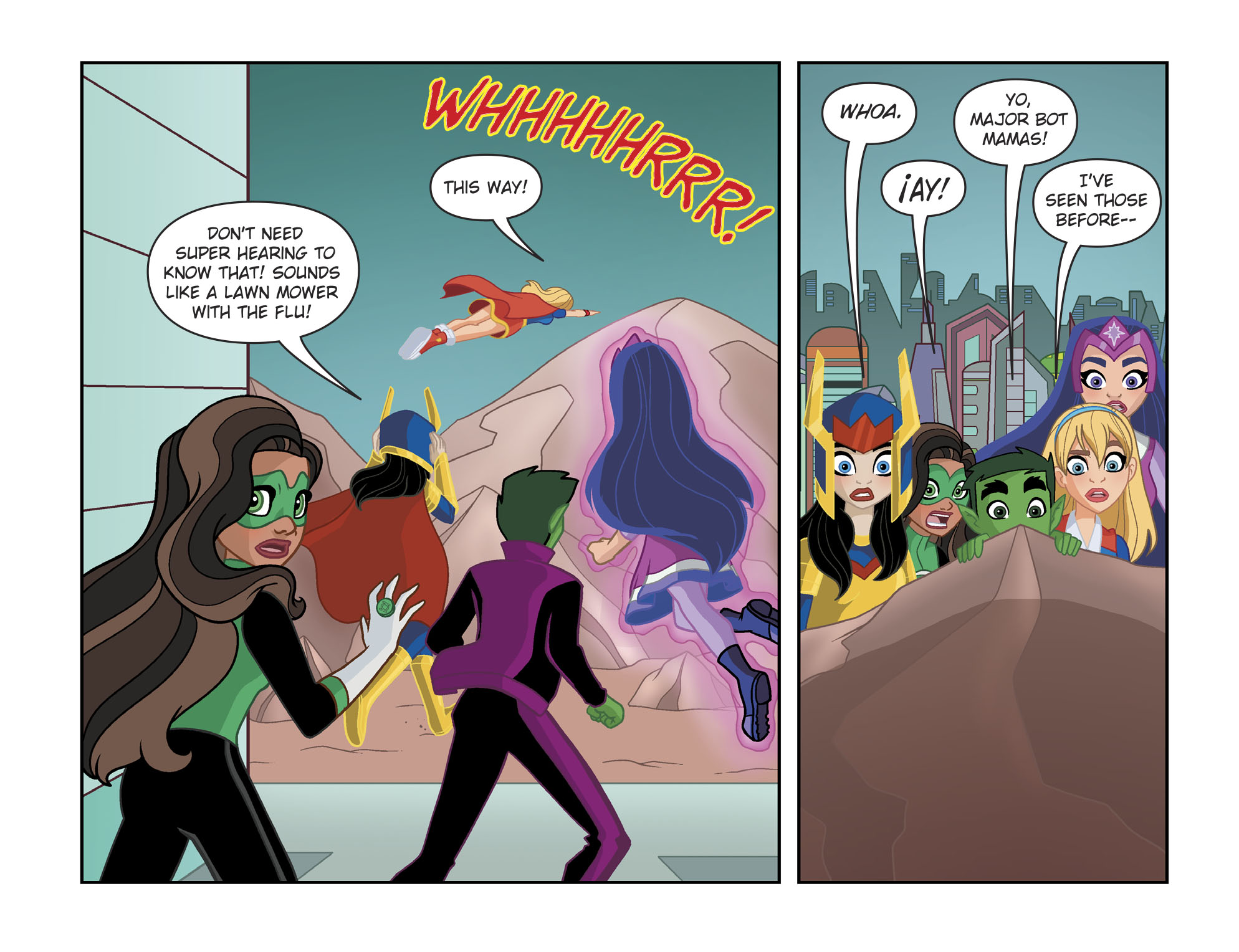 Read online DC Super Hero Girls: Spaced Out comic -  Issue #5 - 6