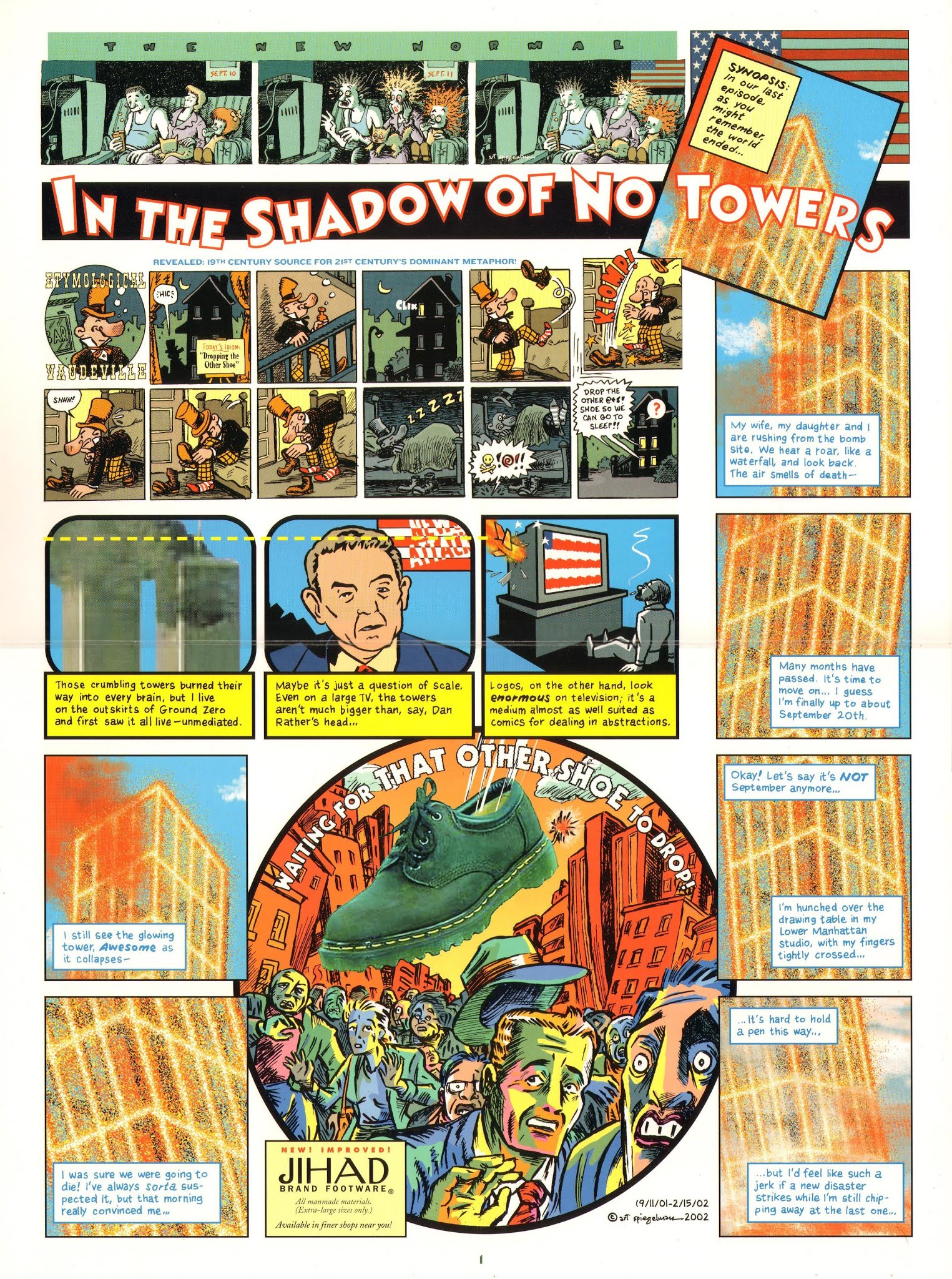 Read online In The Shadow Of No Towers comic -  Issue # Full - 5