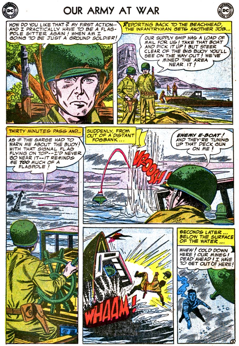 Read online Our Army at War (1952) comic -  Issue #37 - 30