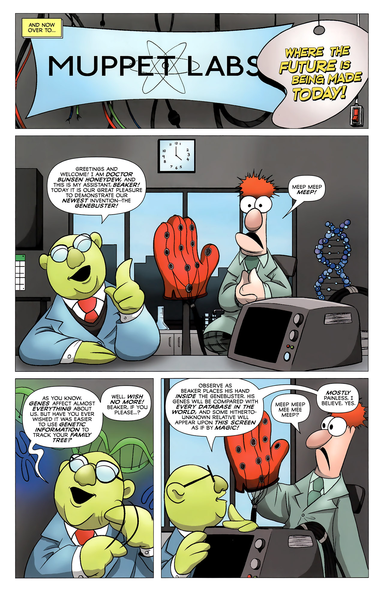 Read online The Muppet Show: The Comic Book comic -  Issue #4 - 10