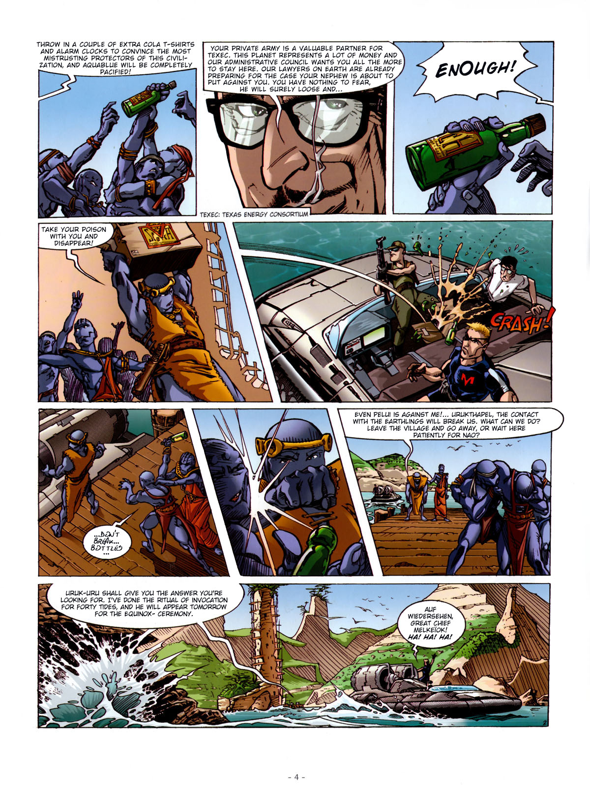 Read online Aquablue comic -  Issue #2 - 5