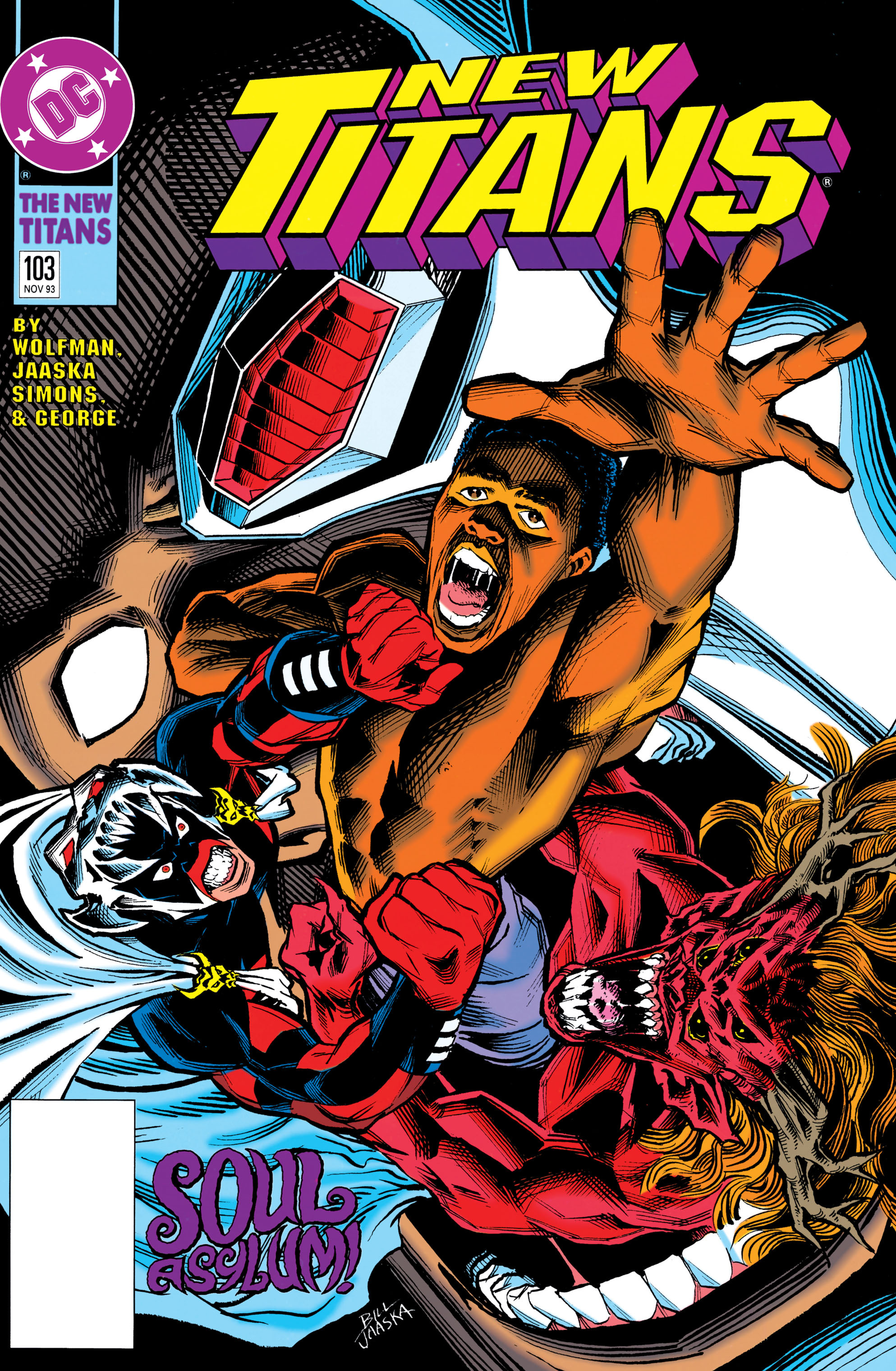 Read online The New Titans (1988) comic -  Issue #103 - 1